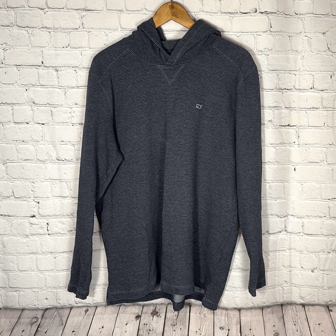 Vineyard Vines Vineyard Vines Saltwater Popover Pullover Hoodie Gray L Mens Size US L / EU 52-54 / 3 - 2 Thumbnail