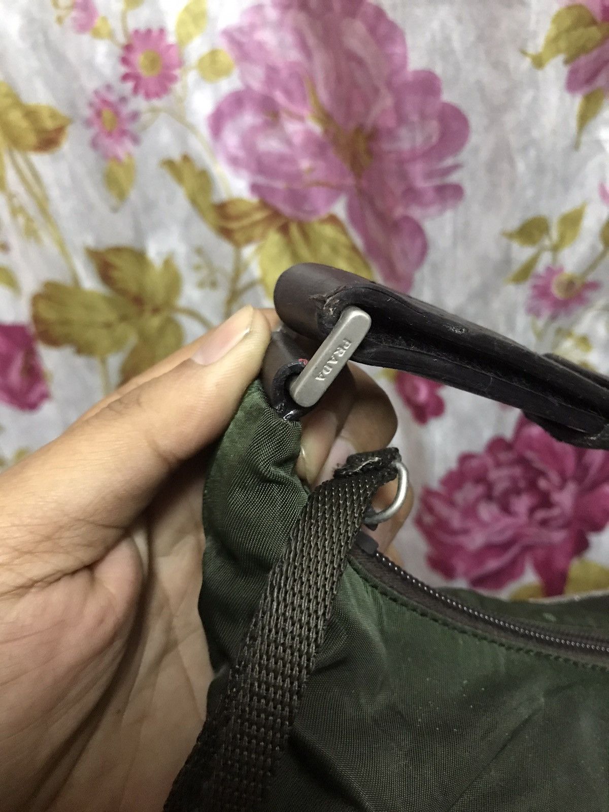 Prada Authentic Prada Tape Shoulder Hobo Size ONE SIZE - 10 Thumbnail