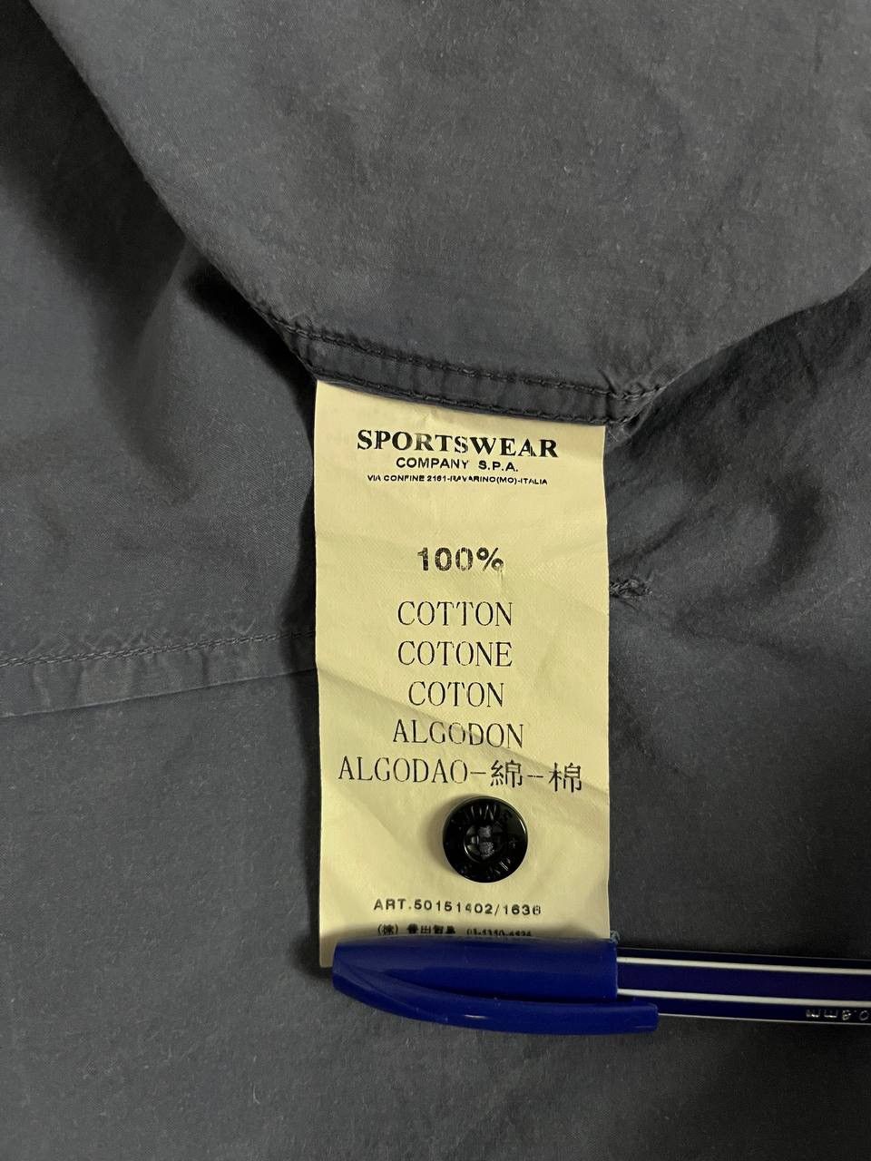 Stone Island Stone Island Shirt Navy Size US XXL / EU 58 / 5 - 13 Thumbnail