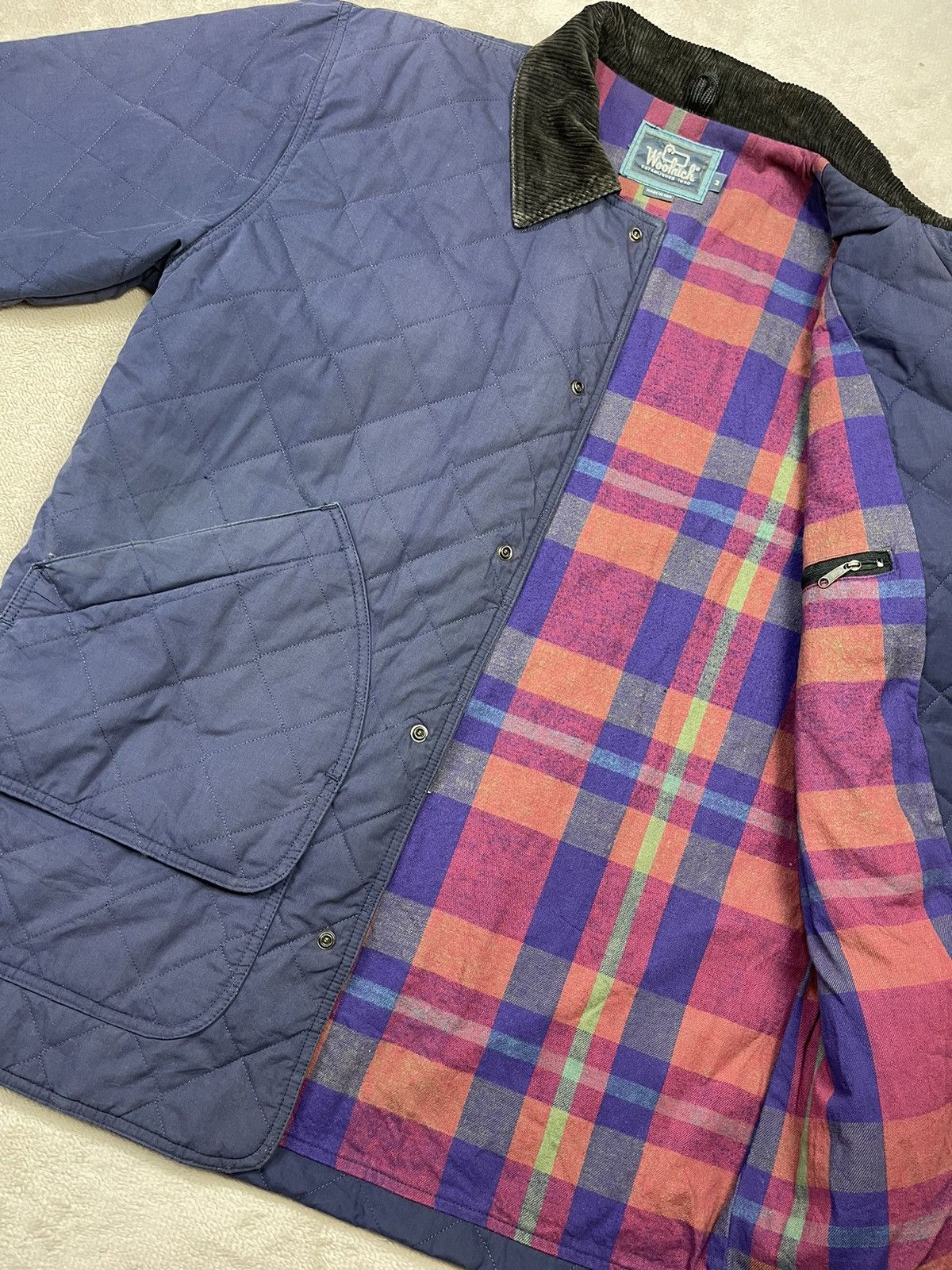 Woolrich Woolen Mills Vtg Woolrich USA Diamond Quilted Chore Jackets Size US M / EU 48-50 / 2 - 7 Thumbnail