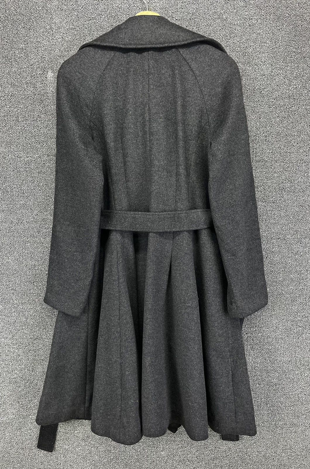 Trussardi Trussardi Rare Wool Luxury Long Jacket Size S / US 4 / IT 40 - 10 Thumbnail