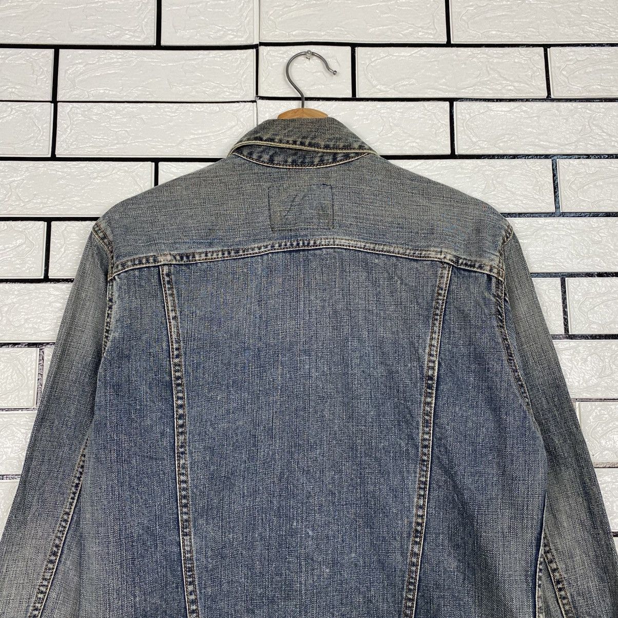 Edwin 📌Vintage Trucker Denim Jacket Edwin Cafe Racer Style Size US M / EU 48-50 / 2 - 10 Thumbnail