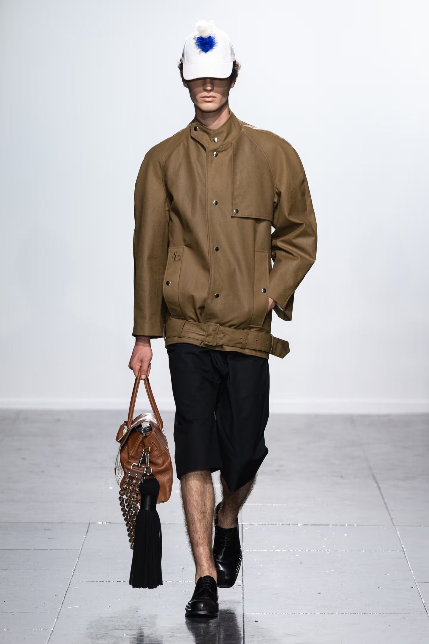 Stefan Cooke SS24 Stefan Cooke "Away" Short Waxed Coat Size US L / EU 52-54 / 3 - 1 Thumbnail