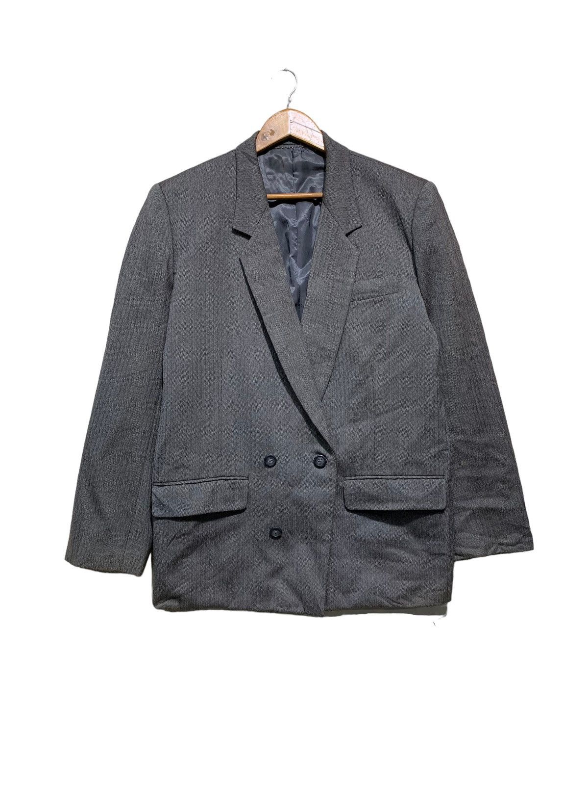 🔥Y’s FOR MEN WOOL GREY BLAZER JACKETS