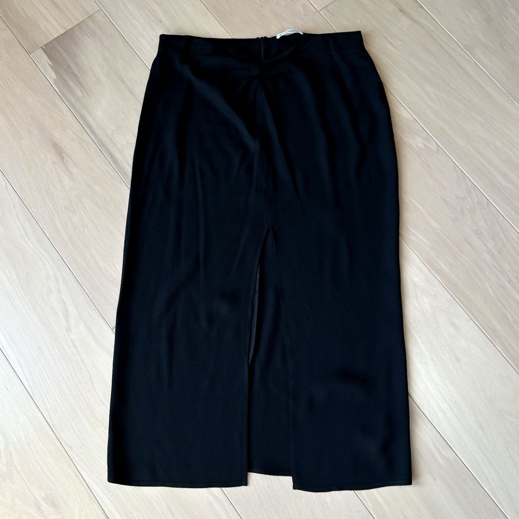 Reformation Reformation Orson Black Skirt Women’s Large Size 36" / US 14 / IT 50 - 2 Thumbnail