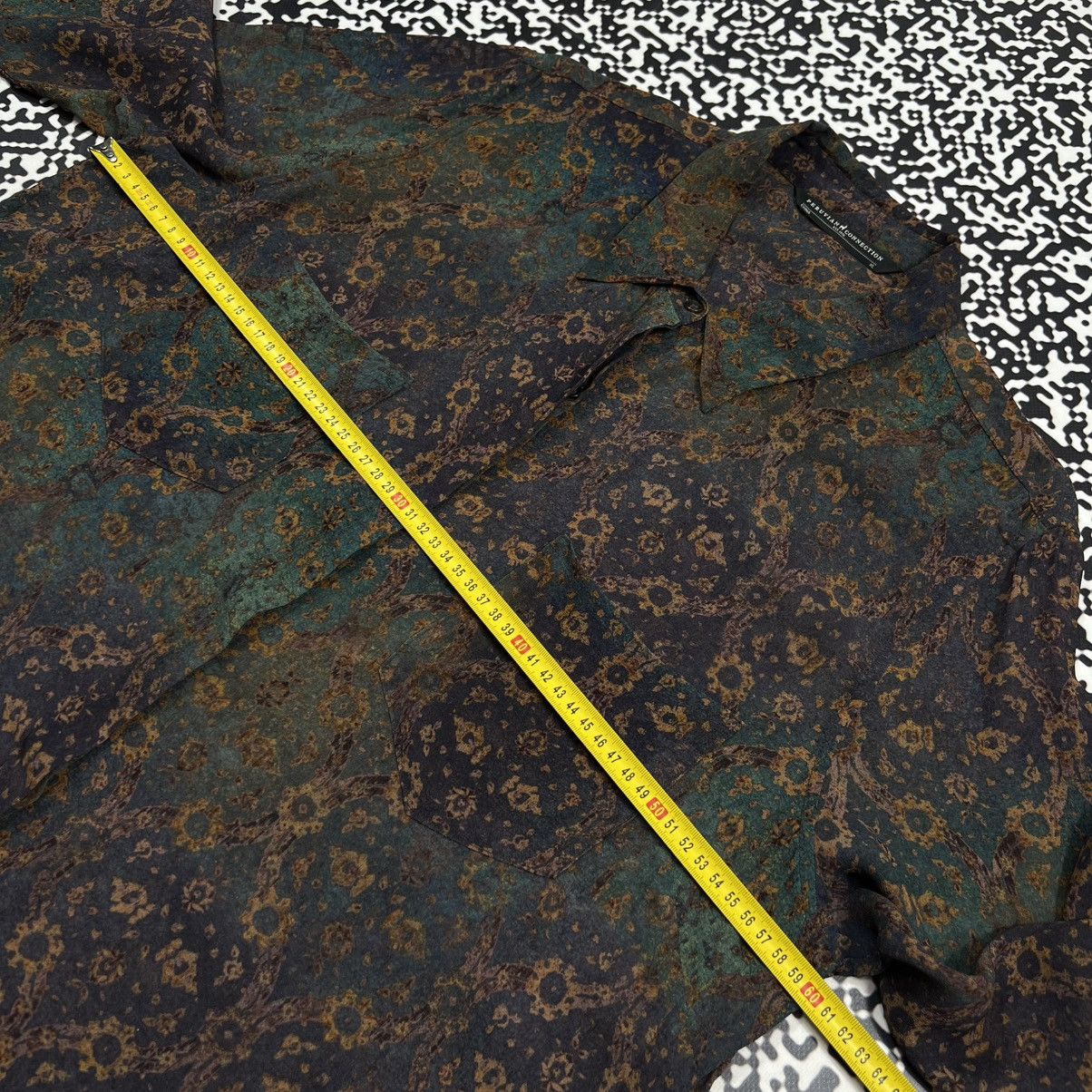 Vintage Vintage Y2K Peruvian Connection Viscose Abstract Retro Shirt Size XL / US 12-14 / IT 48-50 - 23 Thumbnail