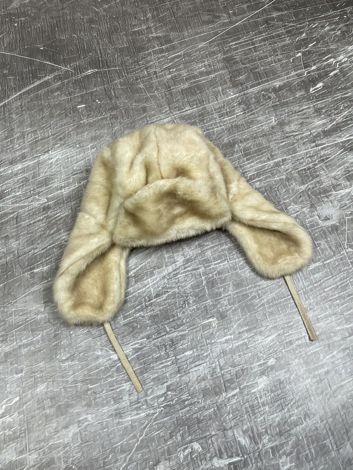 20471120 USHANKA Y2K MOHAIR FUZZY HAT ASAP STYLE Size ONE SIZE - 3 Thumbnail