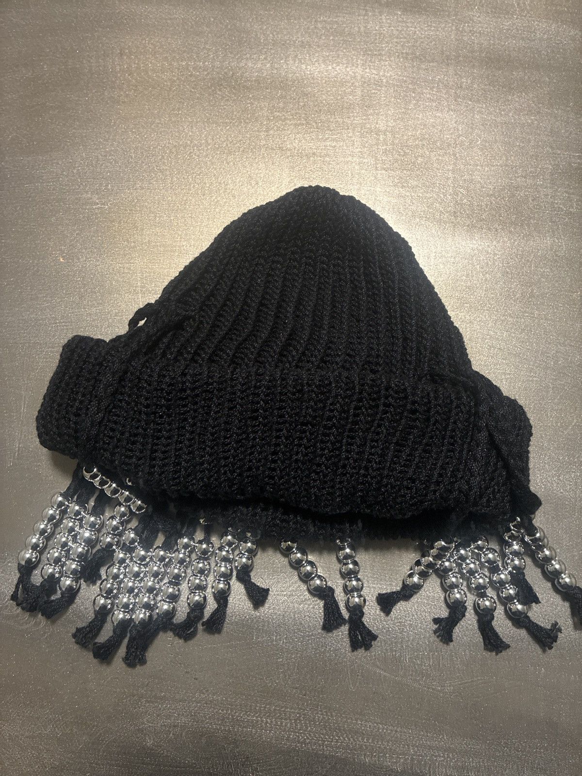 Other Black Balaclava With Beads Size ONE SIZE - 4 Thumbnail