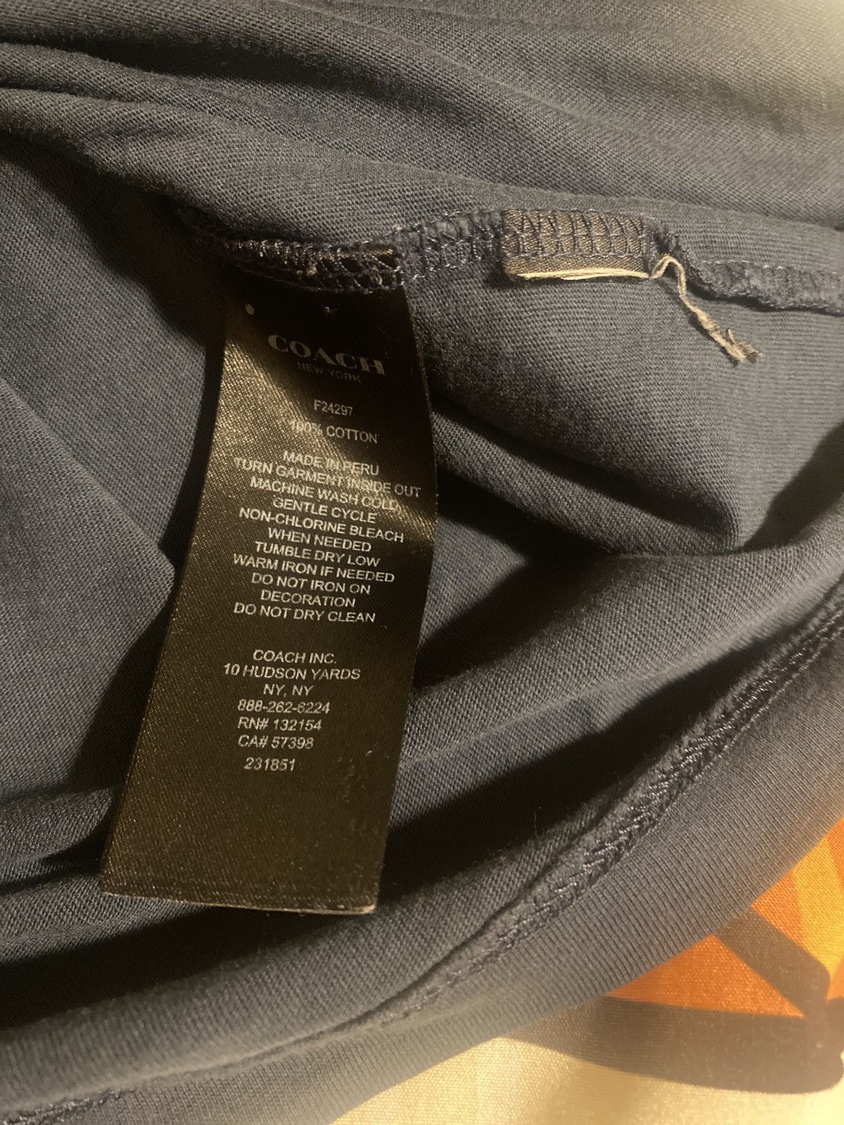Coach Coach z41 moto tee Size US S / EU 44-46 / 1 - 5 Thumbnail