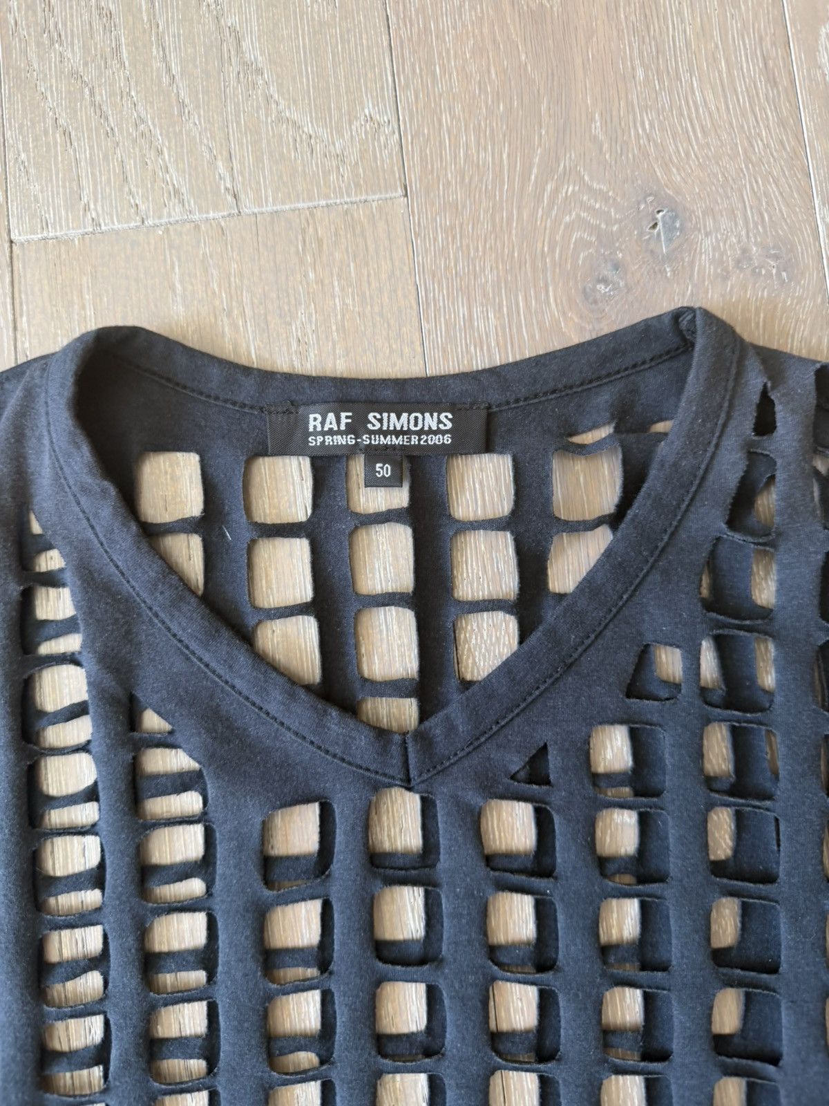 Raf Simons Raf Simons SS06 Icarus Surgit Oversized Laser Cut Shirt Size US L / EU 52-54 / 3 - 5 Thumbnail