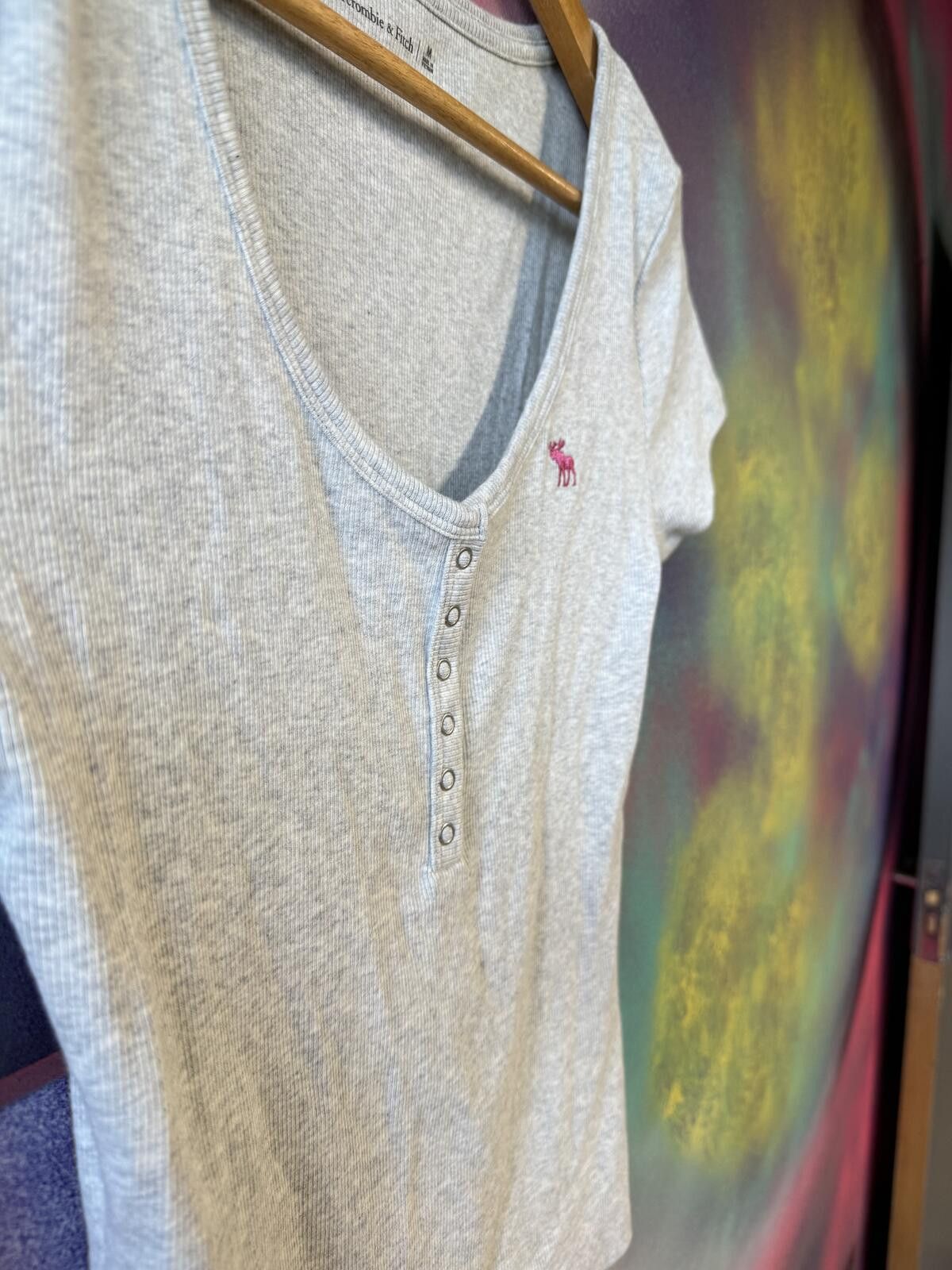Other Abercrombie Grey Top Size M Size M / US 6-8 / IT 42-44 - 4 Thumbnail