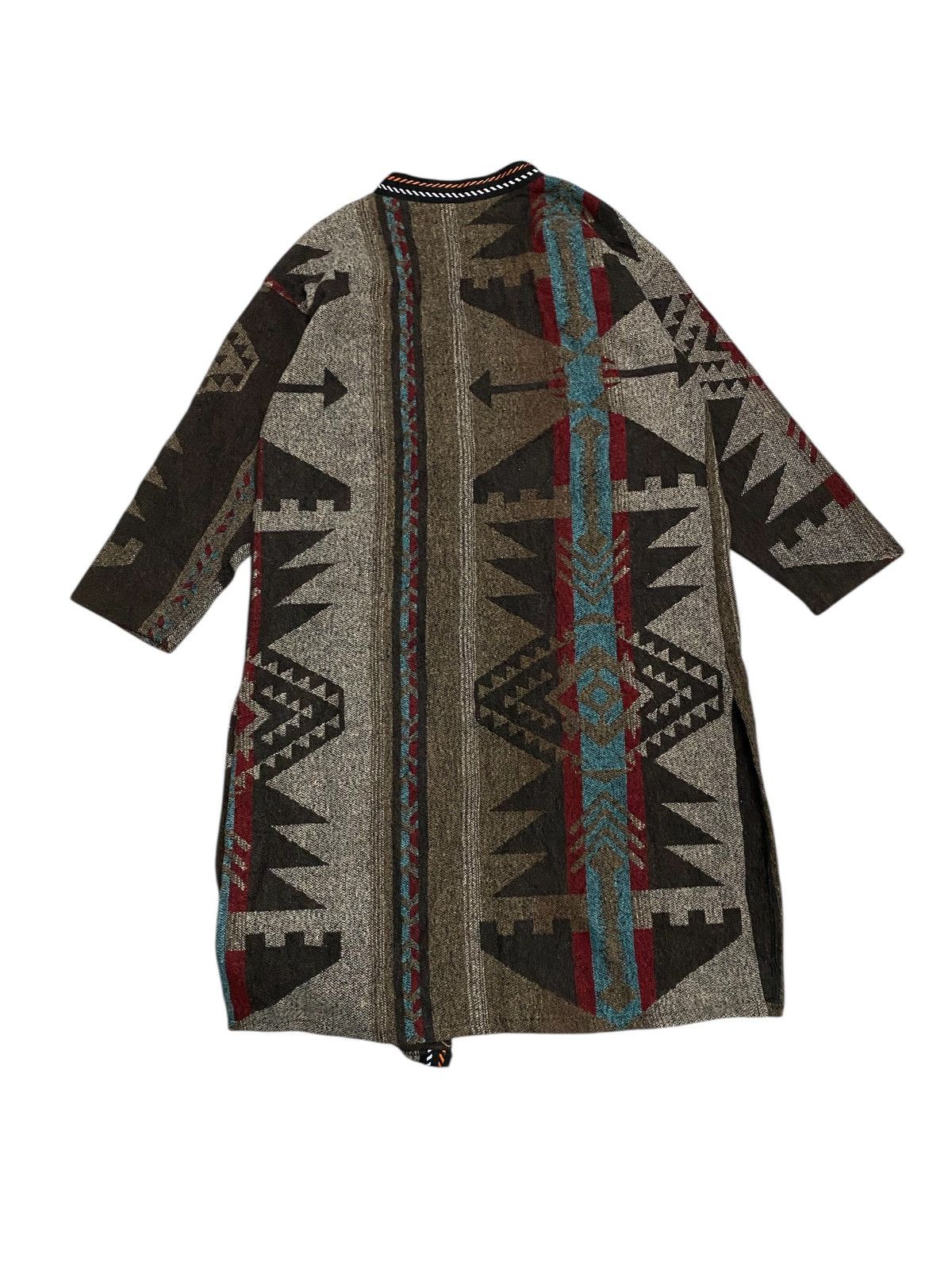 Japanese Brand × Vintage Vintage Yundou Native Navajo Kimono Size US M / EU 48-50 / 2 - 2 Thumbnail