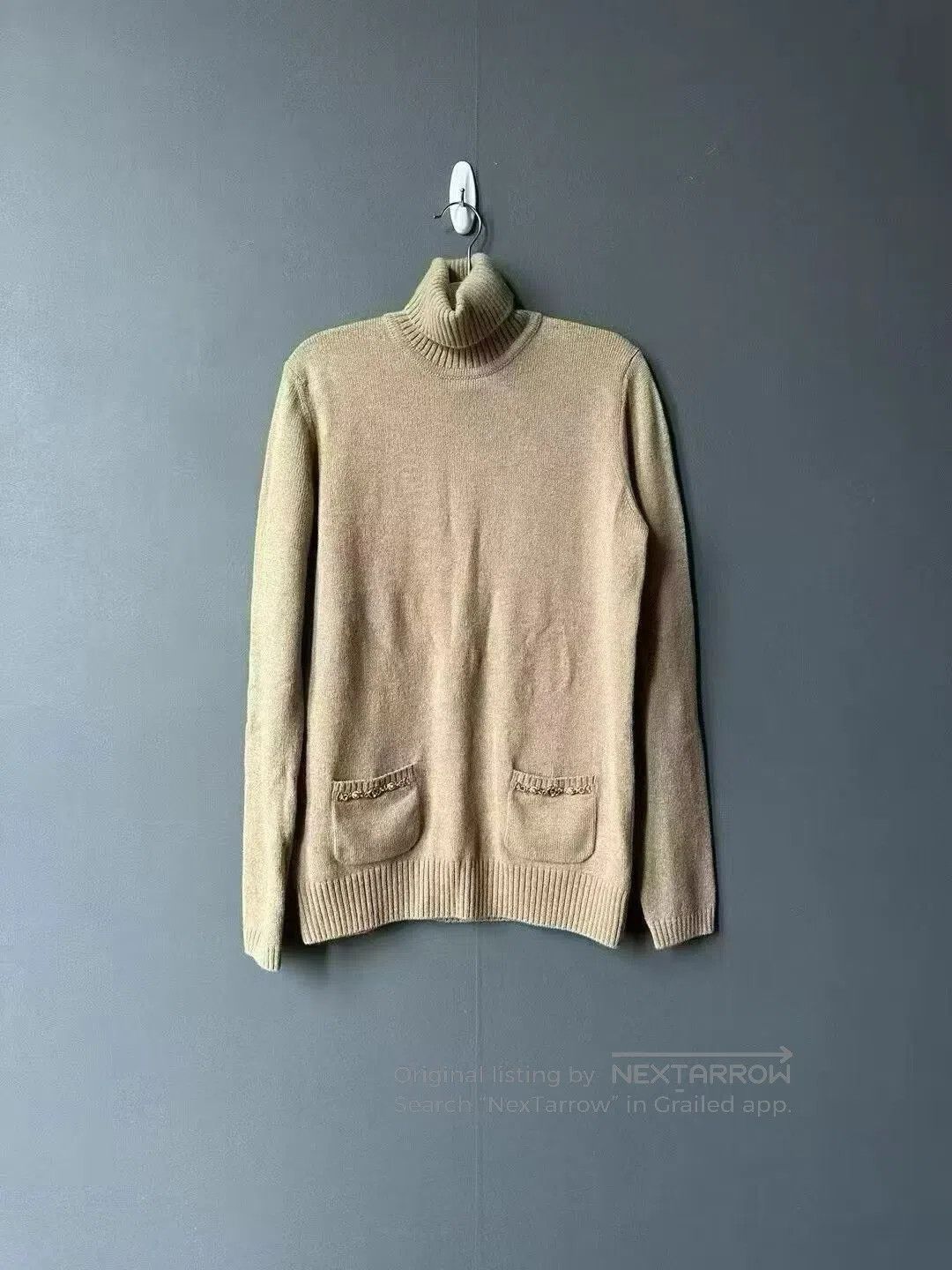 Gucci Guicci Buckle Cashmere High-Neck Sweater| Size US XS / EU 42 / 0 - 1 Thumbnail