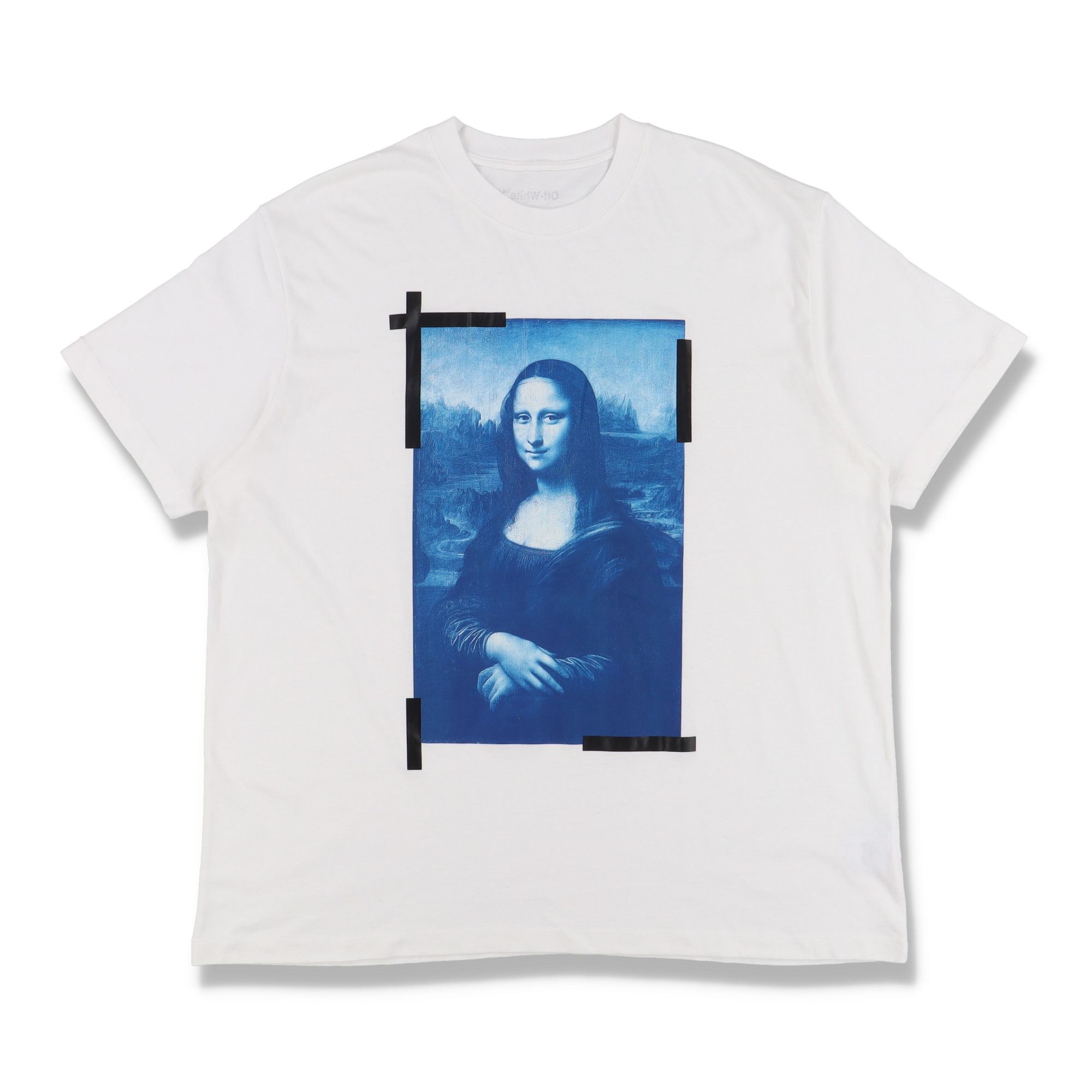 Off-White White Mona Lisa Logo Oversized T-Shirt Size US M / EU 48-50 / 2 - 1 Thumbnail