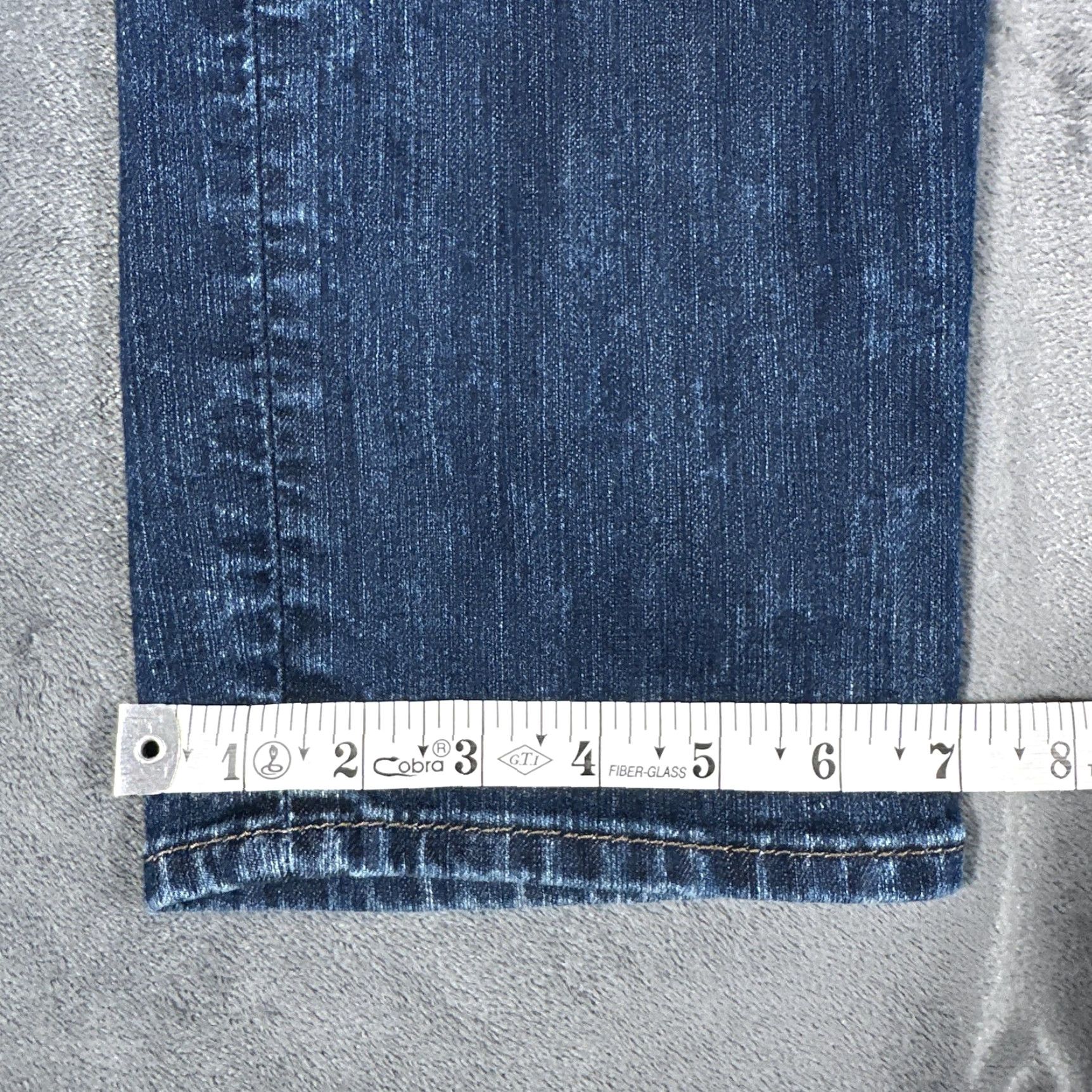 Mavi Mavi Jake Jeans Mens 33x32 Blue Slim Skinny Leg Stretch Denim Medium Wash Pants Jeans Size US 33 - 3 Thumbnail