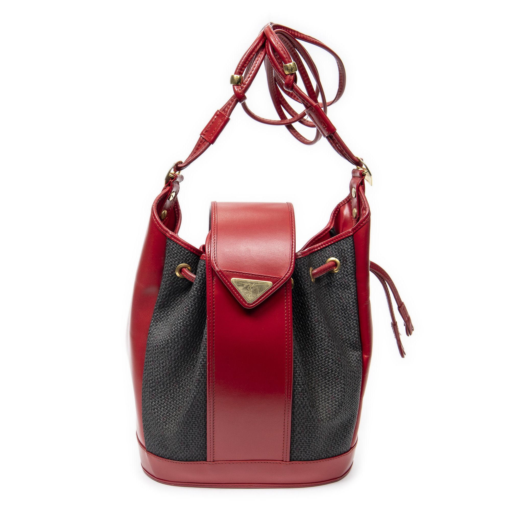 Yves Saint Laurent Vintage Drawstring Bucket Size ONE SIZE - 1 Thumbnail