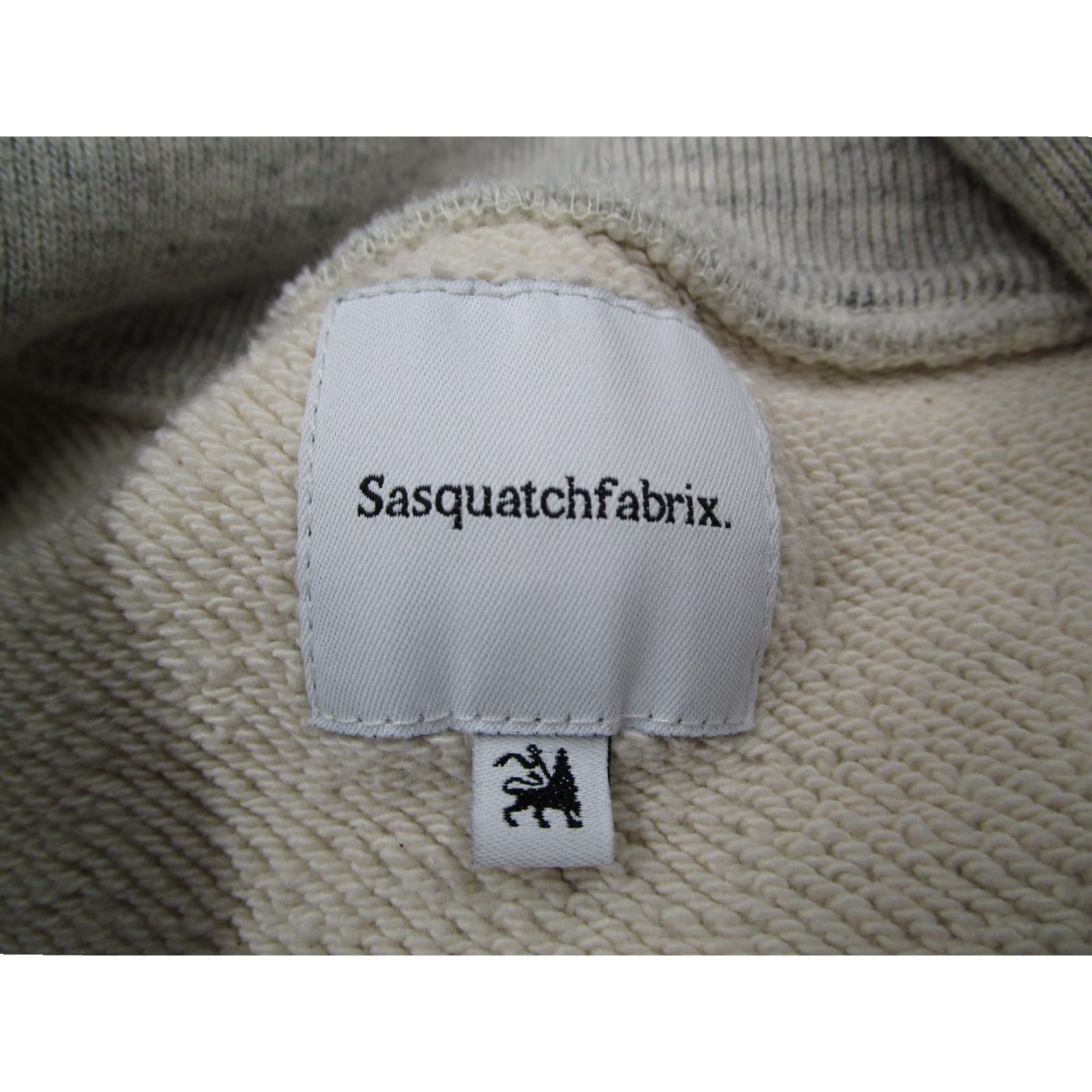Sasquatchfabrix VINTAGE SasquatchFabrix Men's Sweater Pullover 1/4 Zip Fleece Gray Small Casual Outdoor Size US S / EU 44-46 / 1 - 2 Thumbnail