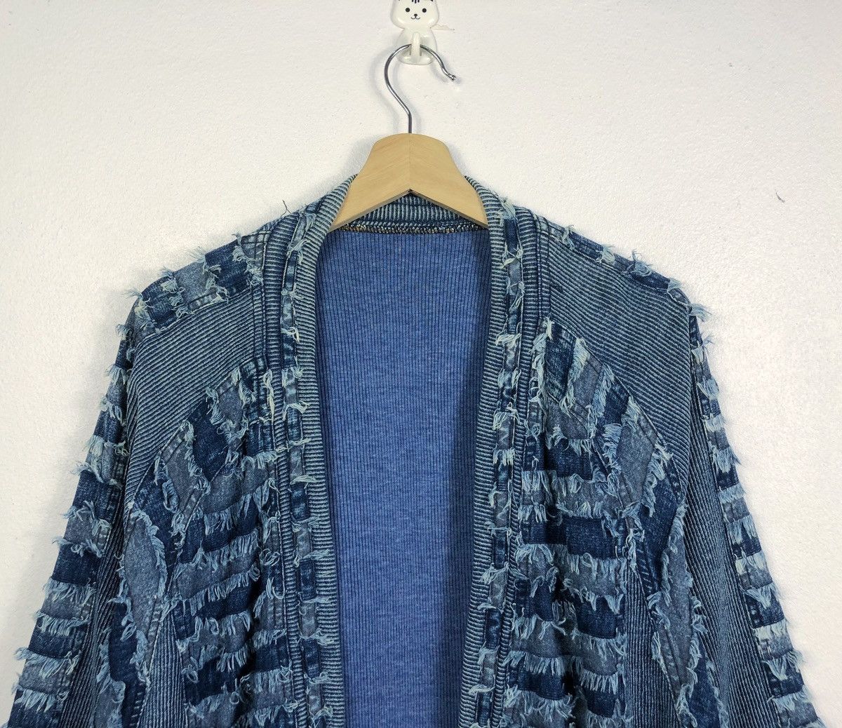 Japanese Brand Rare Denim Kapital Inspired Cardigan Robe Size US L / EU 52-54 / 3 - 2 Thumbnail