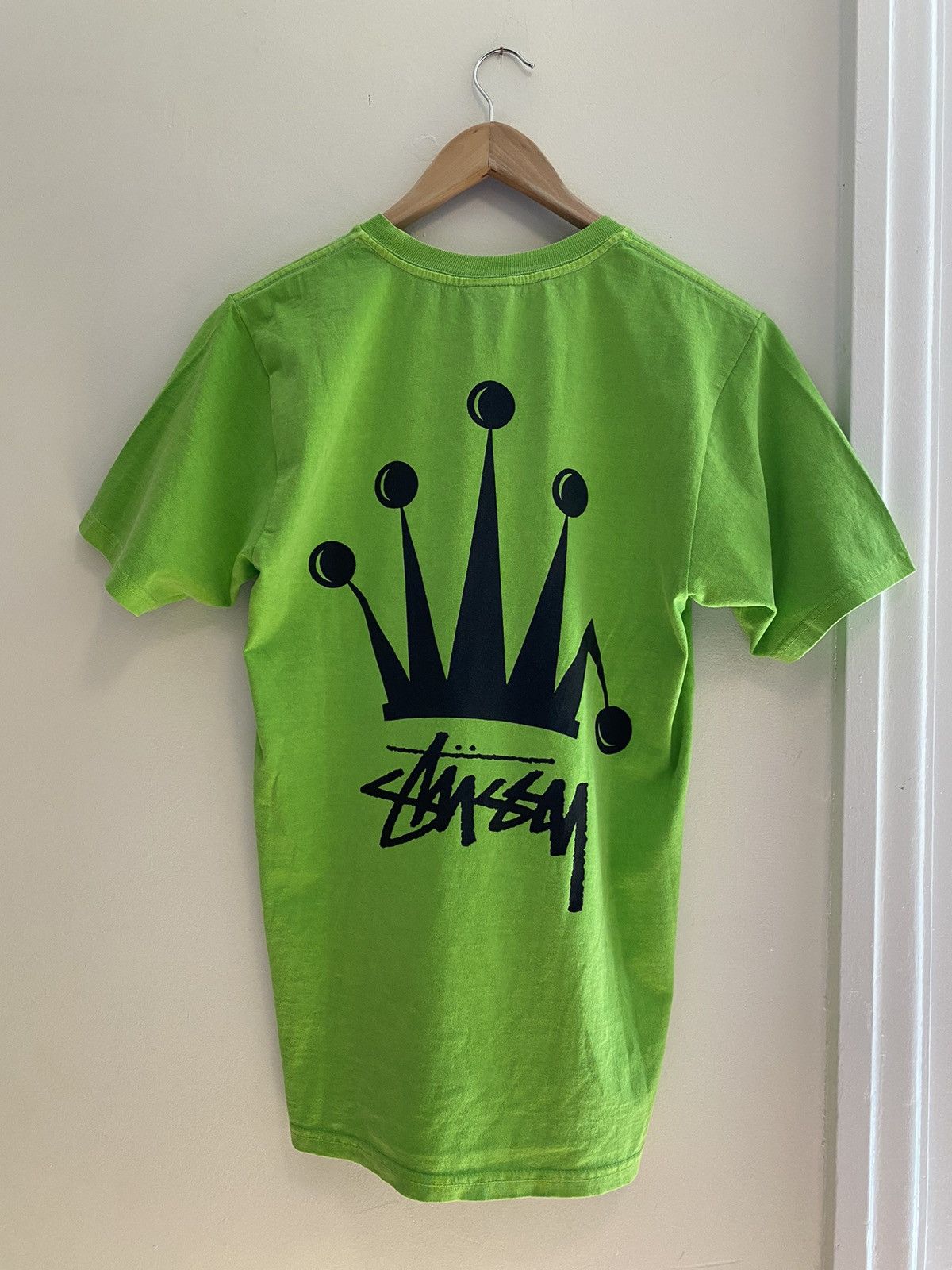 Stussy Stüssy Regal Crown Pigment Dyed Tee ‘green’ Size US S / EU 44-46 / 1 - 2 Thumbnail