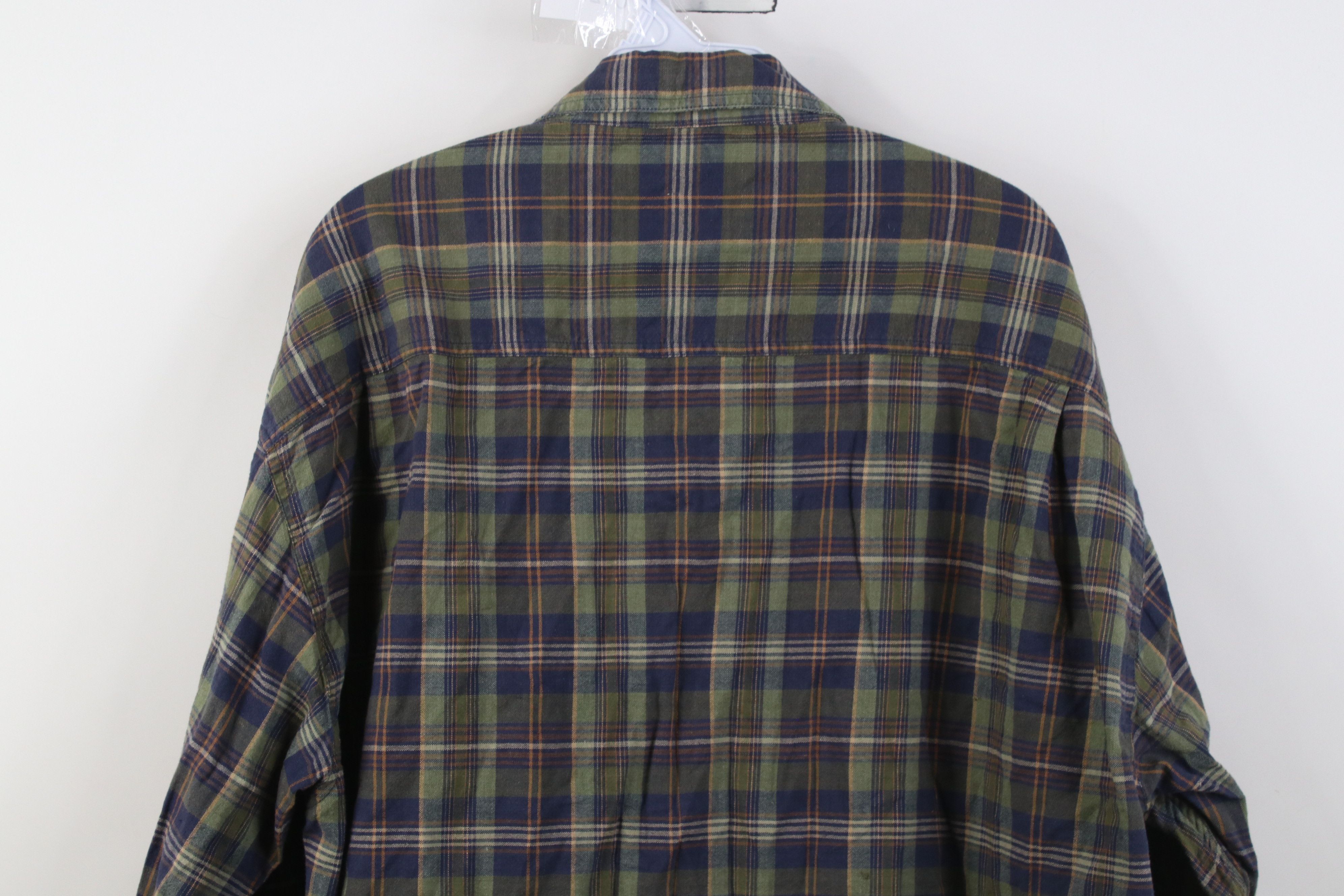 Vintage Vintage 90s Streetwear Collared Button Down Shirt Plaid Size US L / EU 52-54 / 3 - 11 Thumbnail