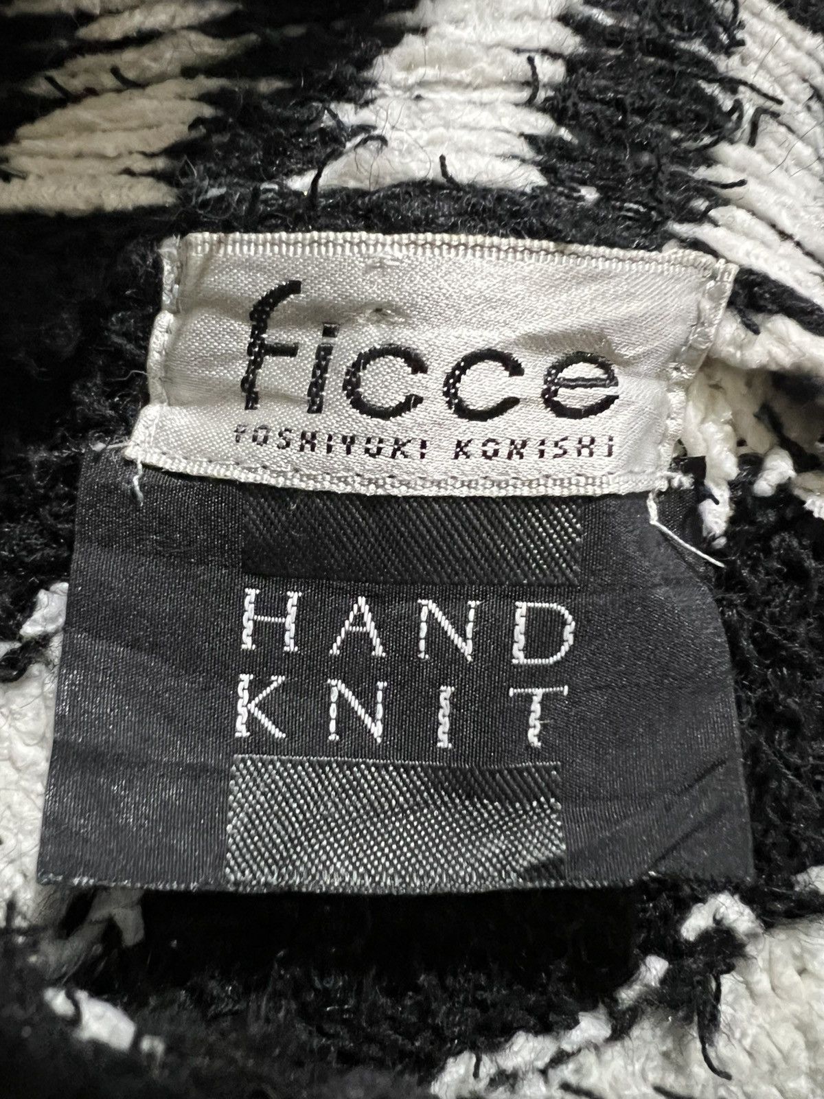 Yoshiyuki Konishi Archive Rare Artwork Yoshiyuki Konishi 3D Hand Knit Size US L / EU 52-54 / 3 - 17 Thumbnail