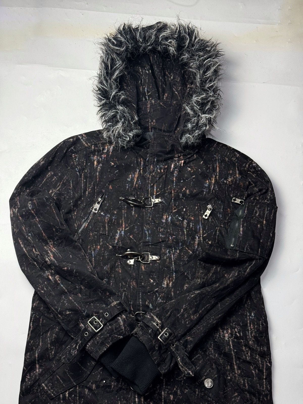 If Six Was Nine JAPANESE BERNINGS SHO FUR JACKET SEDITIONARIES PUNK STYLE Size US L / EU 52-54 / 3 - 2 Thumbnail