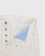 Sid Mashburn Sid Mashburn Ecru Slim Straight Jeans Size US 40 / EU 56 - 4 Thumbnail