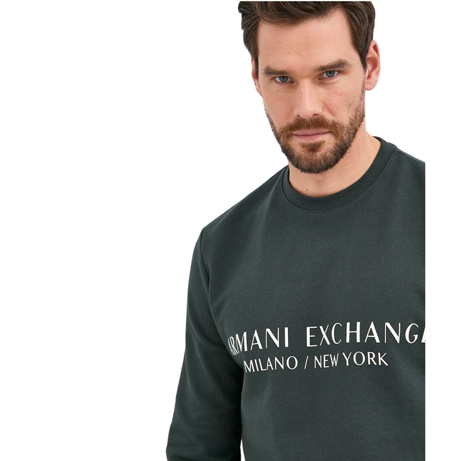 Armani Exchange Armani Exchange AX Adult Logo Sweatshirt MILANO NEW YORK Size US L / EU 52-54 / 3 - 2 Thumbnail