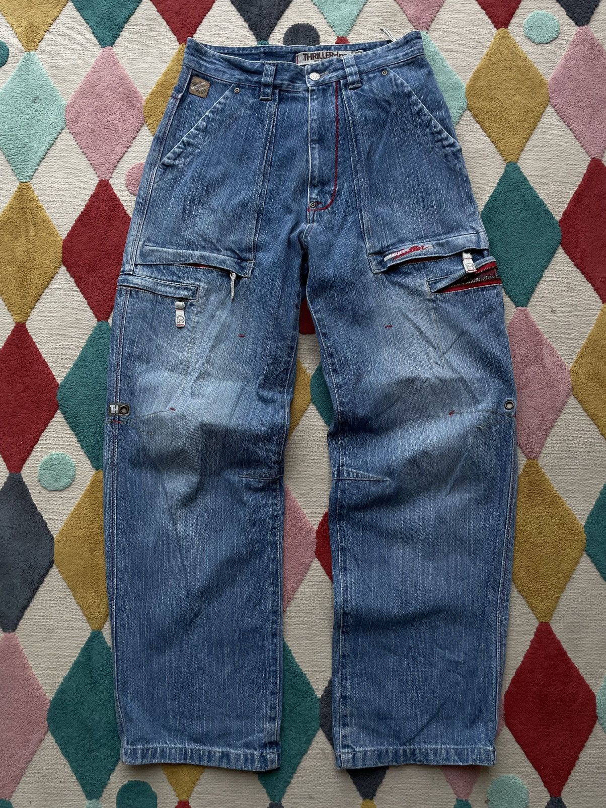 Other Thriller Y2K Denim cargo Size US 32 / EU 48 - 1 Thumbnail