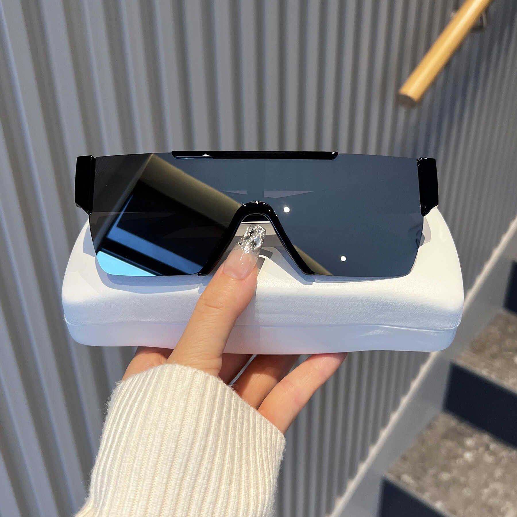 Electric Visual New Design Street ins style custom avant-garde sunglasses Size ONE SIZE - 6 Thumbnail