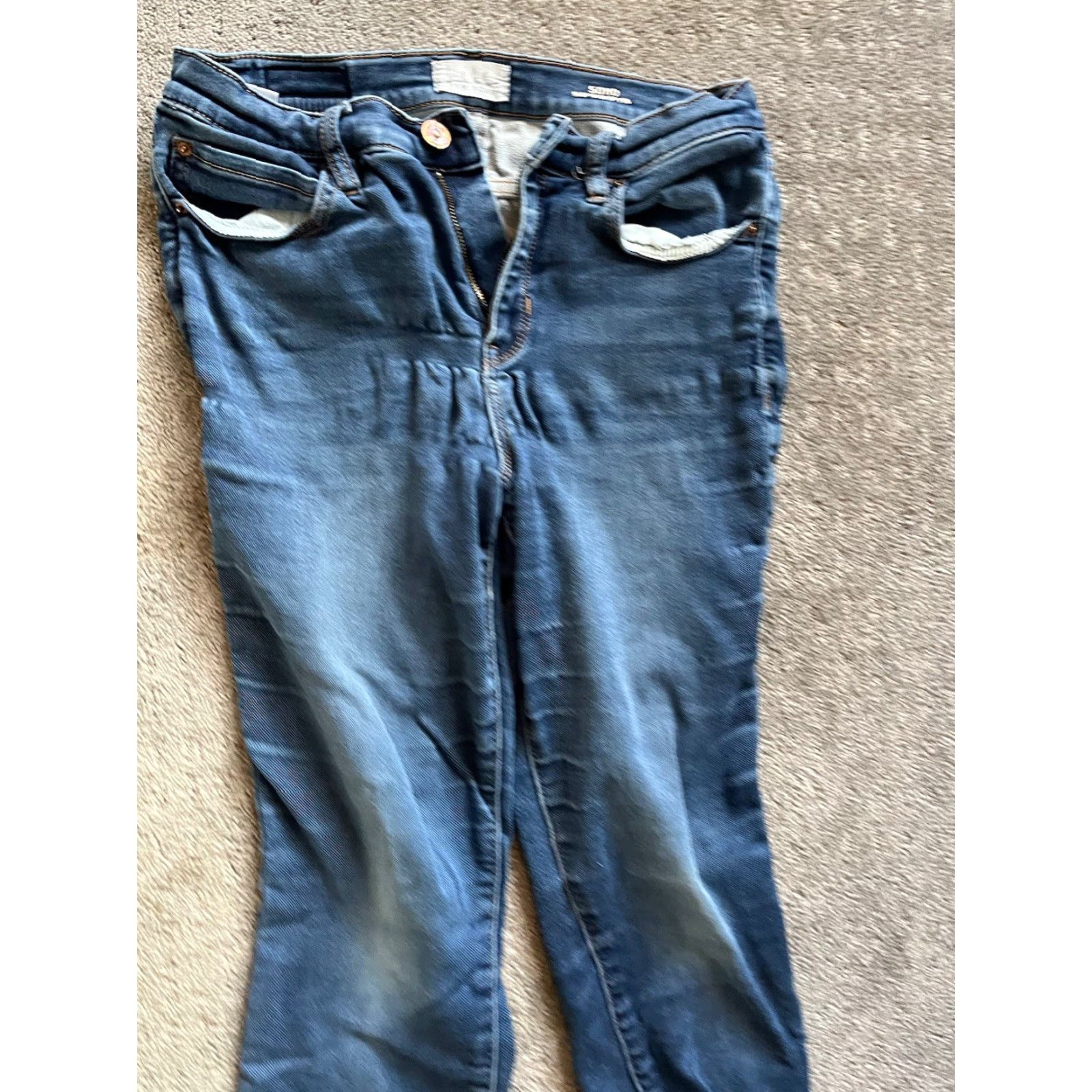 Nicole Miller Nicole Miller New York Jeans Womens 6 Blue Denim SOHO high Rise Ankle Skinny Size 28" / US 6 / IT 42 - 2 Thumbnail