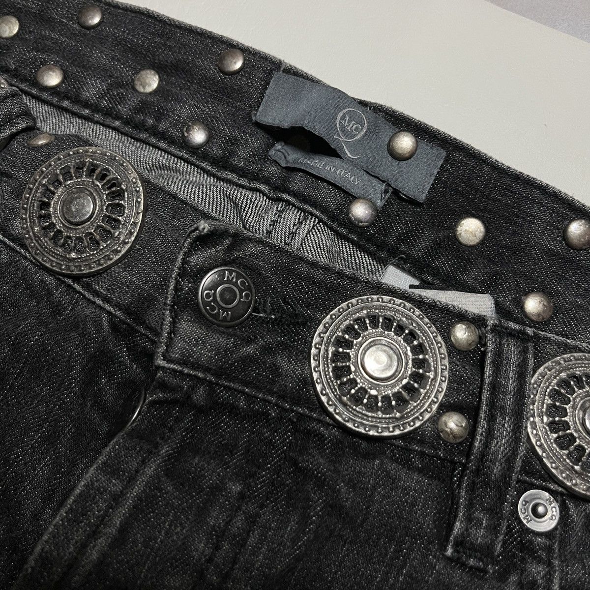 Alexander McQueen Alexander McQueen Runway Western Denim Pants Size US 30 / EU 46 - 5 Thumbnail