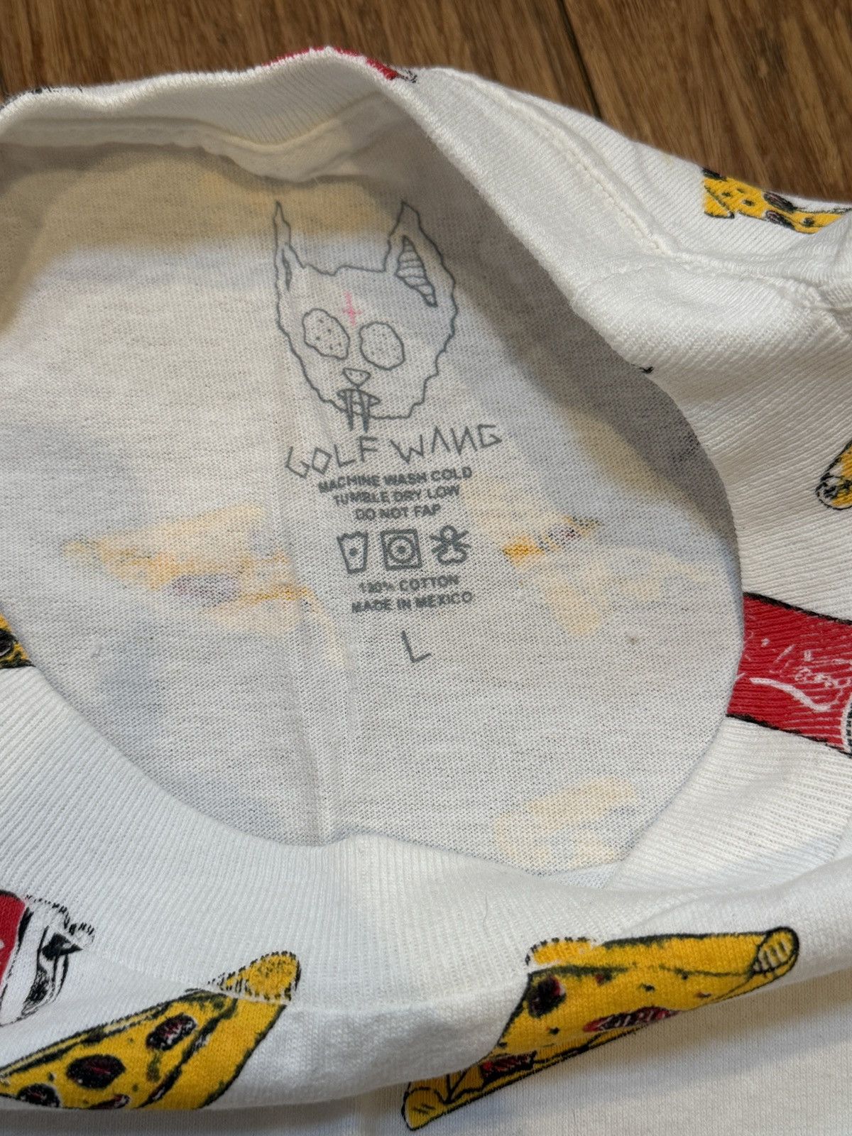 Golf Wang All over pizza tee, early Golf Wang Size US L / EU 52-54 / 3 - 3 Thumbnail