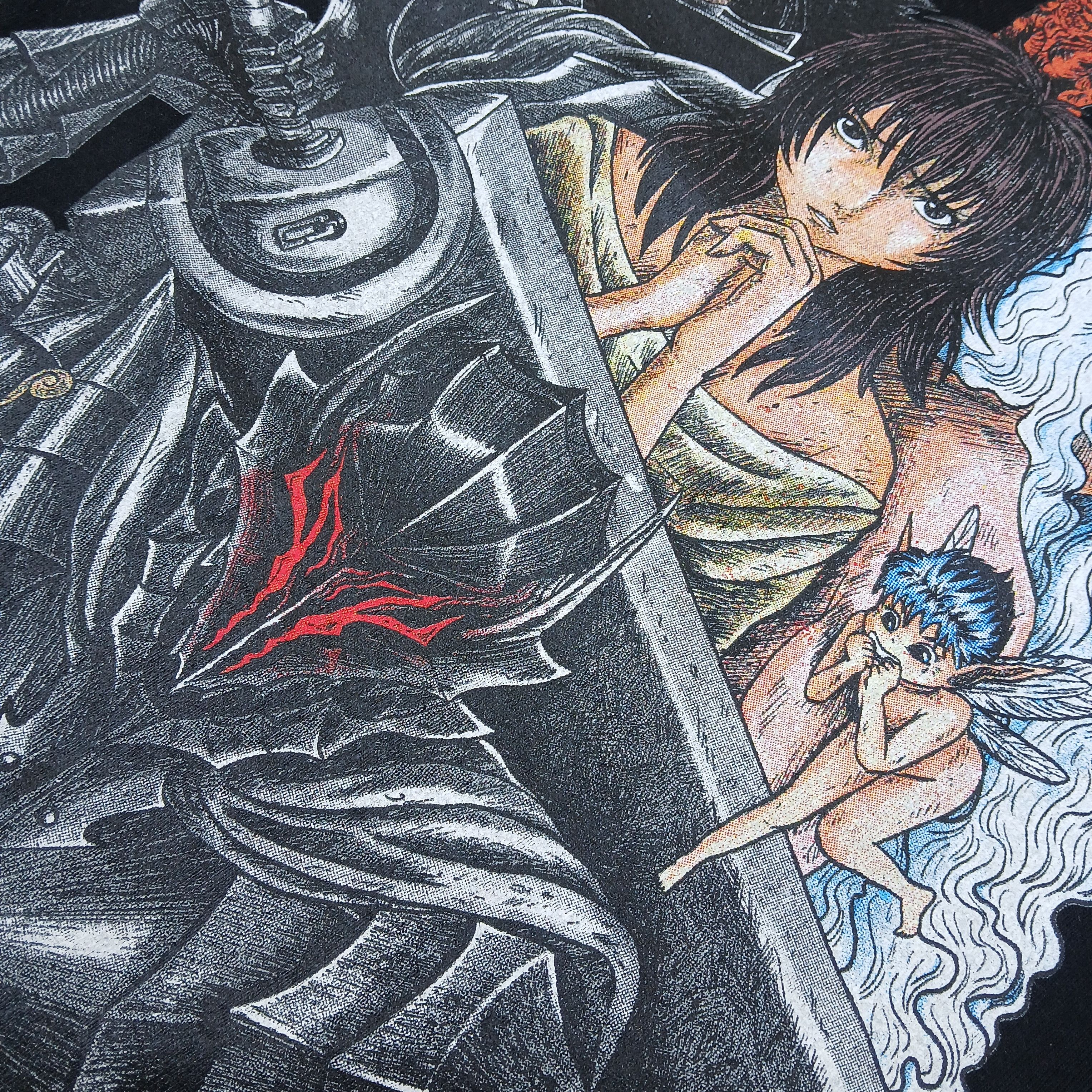 Anime 🔥RARE🔥 Berserk Rococodido roco.ent BOOTLEG TEES Size US XL / EU 56 / 4 - 5 Thumbnail