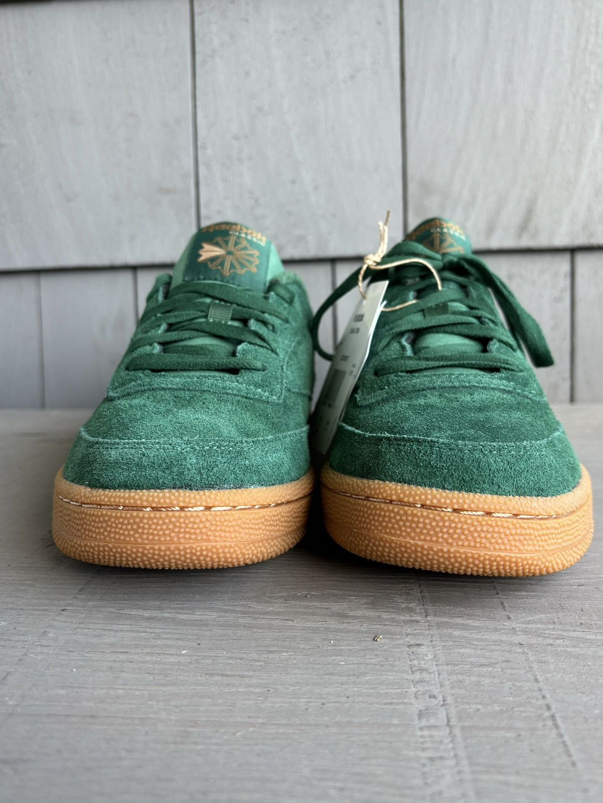 Reebok Reebok Club C 85 GZ1871 Dark Green Suede Gum Sole 8 Skate Size US 7.5 / EU 40-41 - 7 Thumbnail