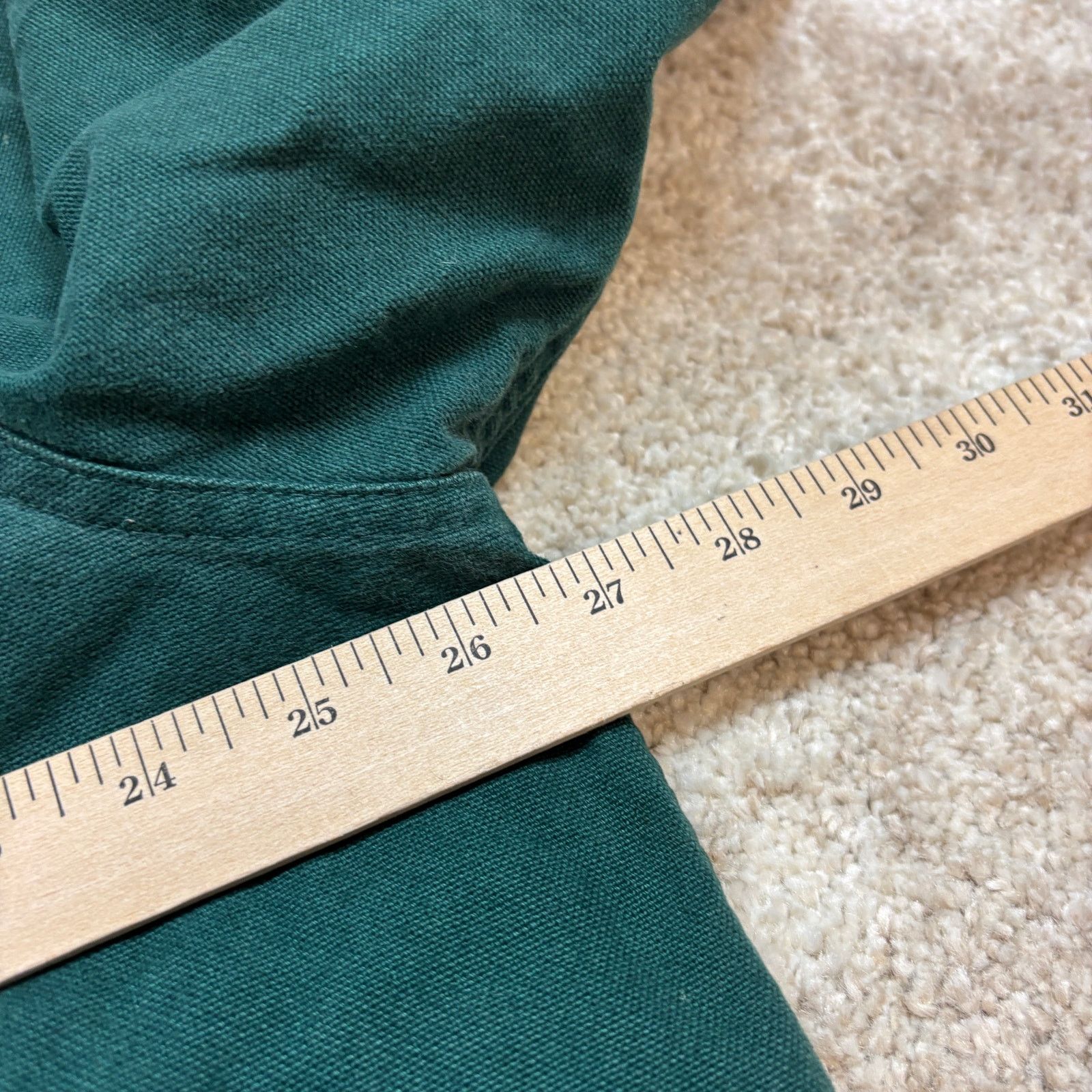Vintage × Woolrich Woolen Mills Vintage 90s Woolrich Wool Lined Green Barn Jacket Mens L USA Size US L / EU 52-54 / 3 - 6 Thumbnail