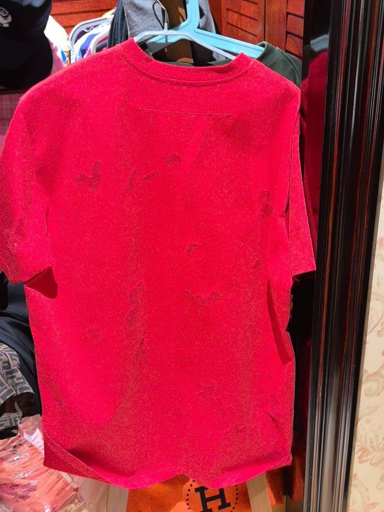 Givenchy Givenchy Limited Edition Dog Head Ripped T-Shirt Size L Cla Size US L / EU 52-54 / 3 - 7 Thumbnail