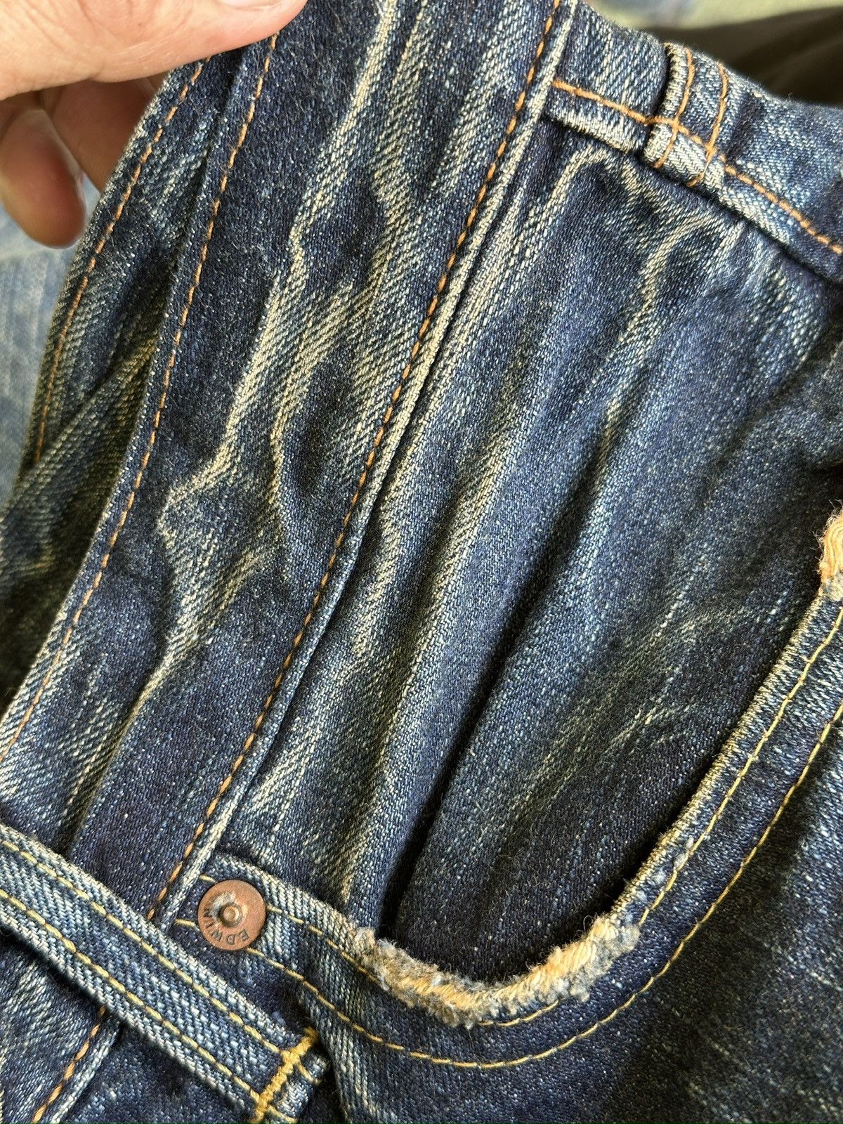 Japanese Brand Vintage Edwin 505ZX Selvedge Denim 💥🎌 Size US 31 - 13 Thumbnail