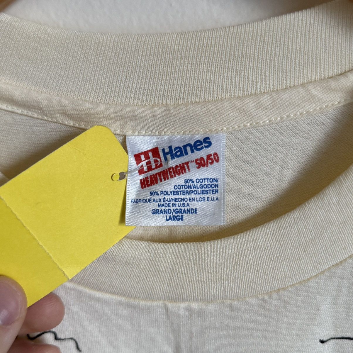Vintage Vintage Hanes Hand-Painted T-Shirt Lucho Faces Buddha Size US L / EU 52-54 / 3 - 8 Thumbnail