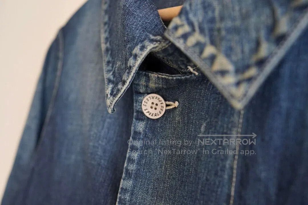 Visvim Blue Denim Longline Coat - Size M. Size US M / EU 48-50 / 2 - 4 Thumbnail