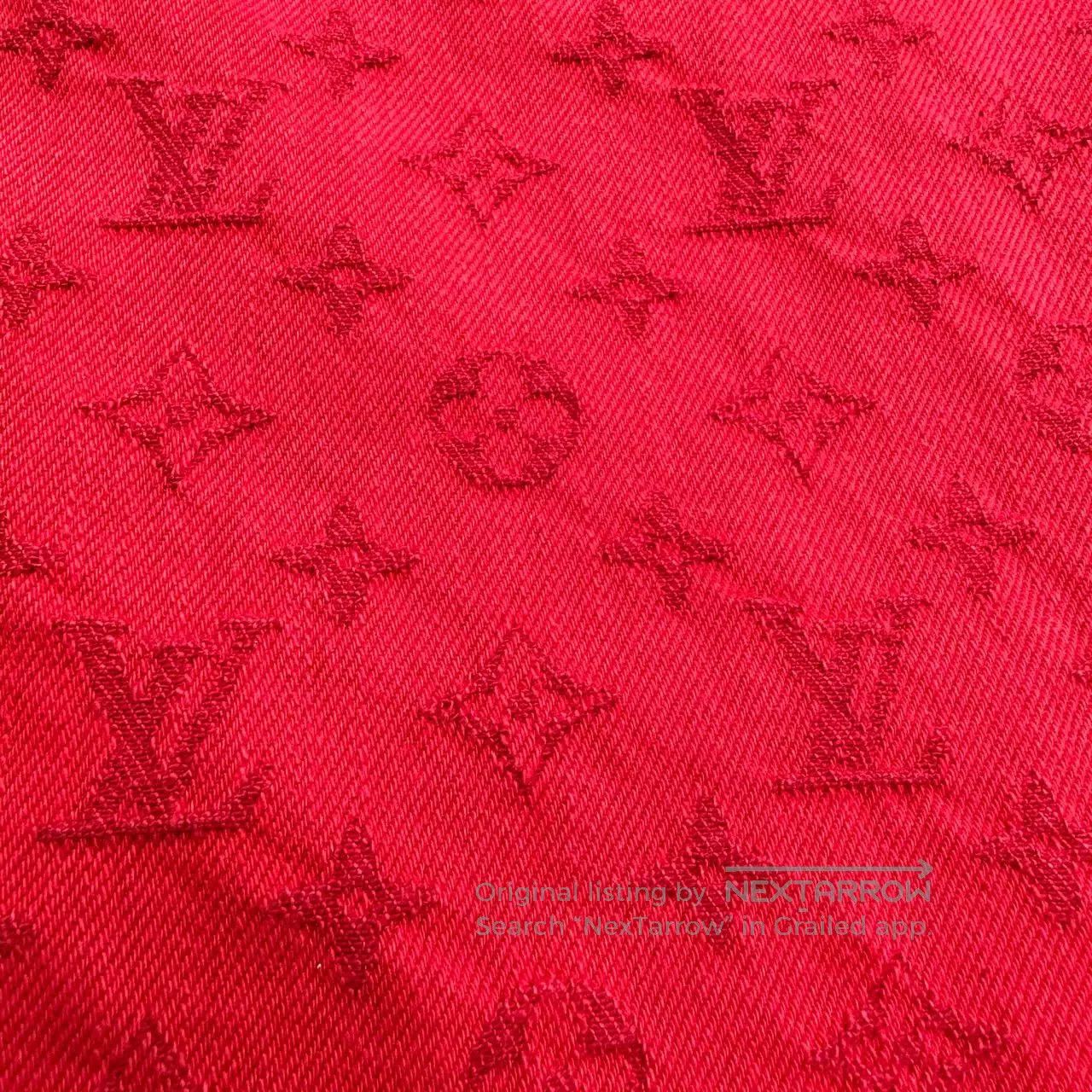 Louis Vuitton Louis Vuitton Red Monogram Denim Jacket. Size US S / EU 44-46 / 1 - 5 Thumbnail