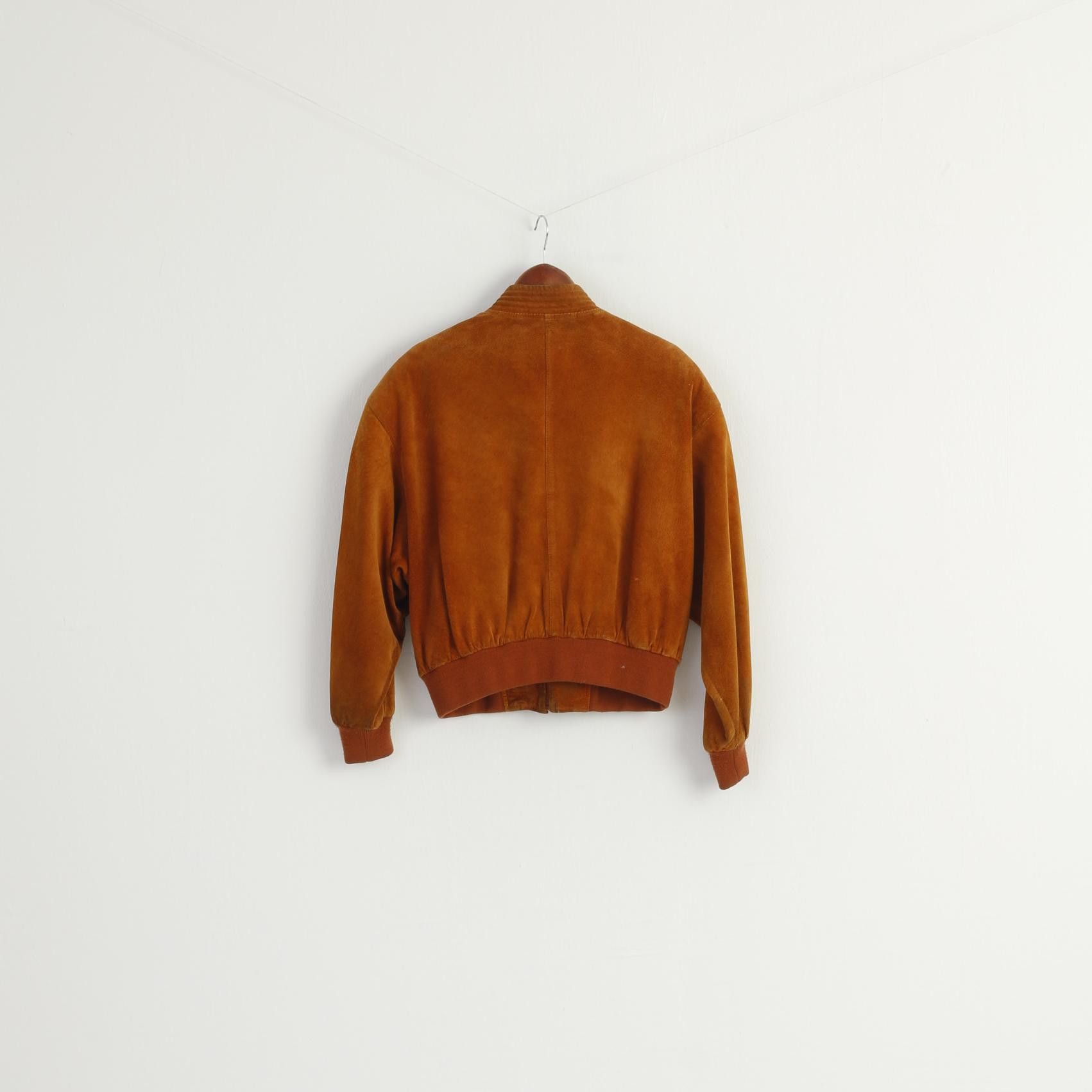 Vintage GATTO Women 36 S Jacket Brick Leather Vintage 9694 Size S / US 4 / IT 40 - 8 Thumbnail