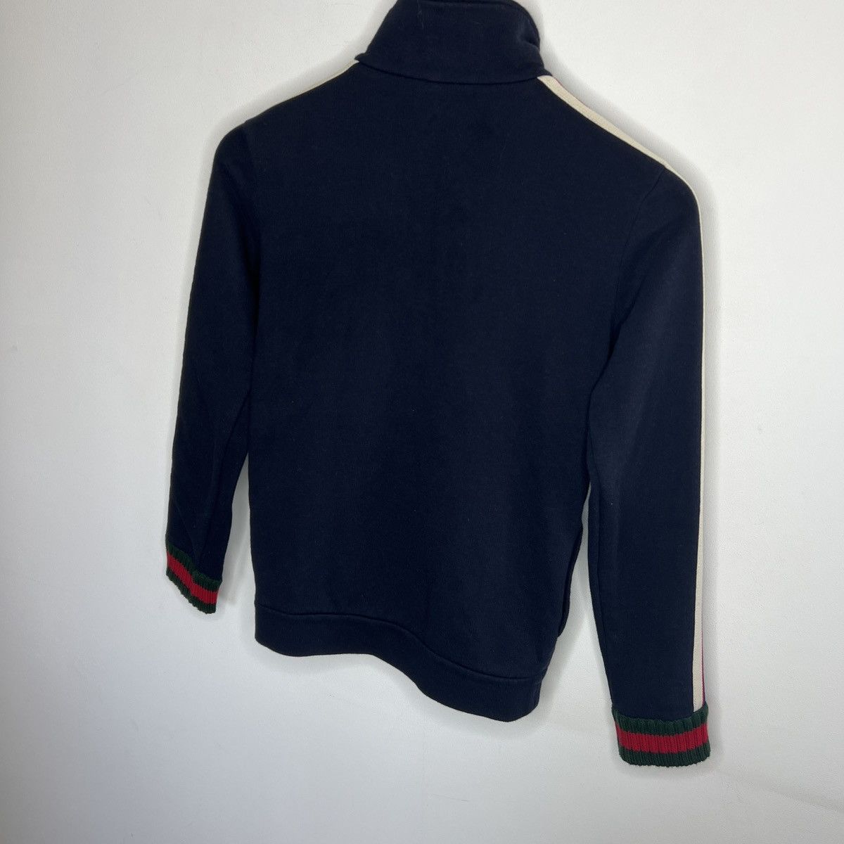 Gucci Gucci Sweatshirt ZIP Navy Stripe Sleeve Size XS / US 0-2 / IT 36-38 - 10 Thumbnail