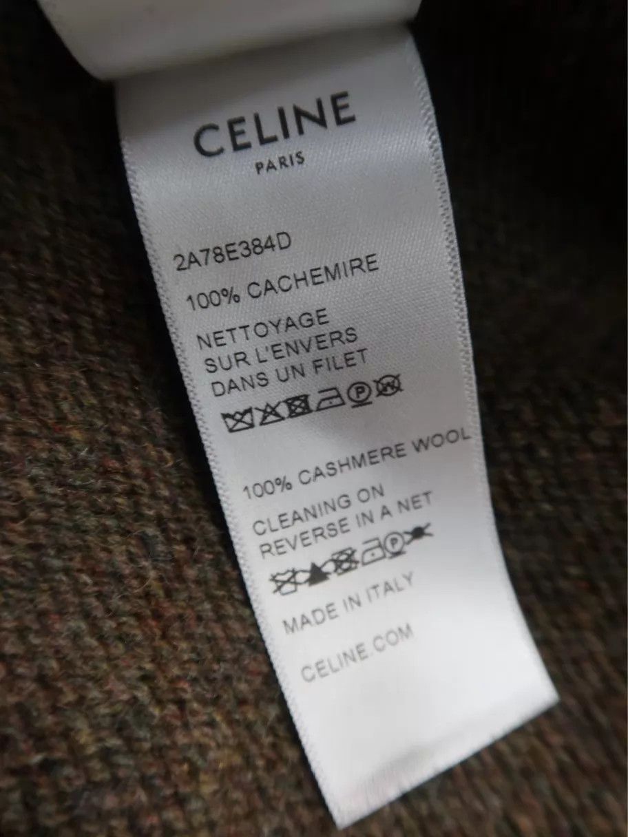 Celine CELINE Embroidered Cashmere Sweater Size S Tried On Only Size S / US 4 / IT 40 - 5 Thumbnail