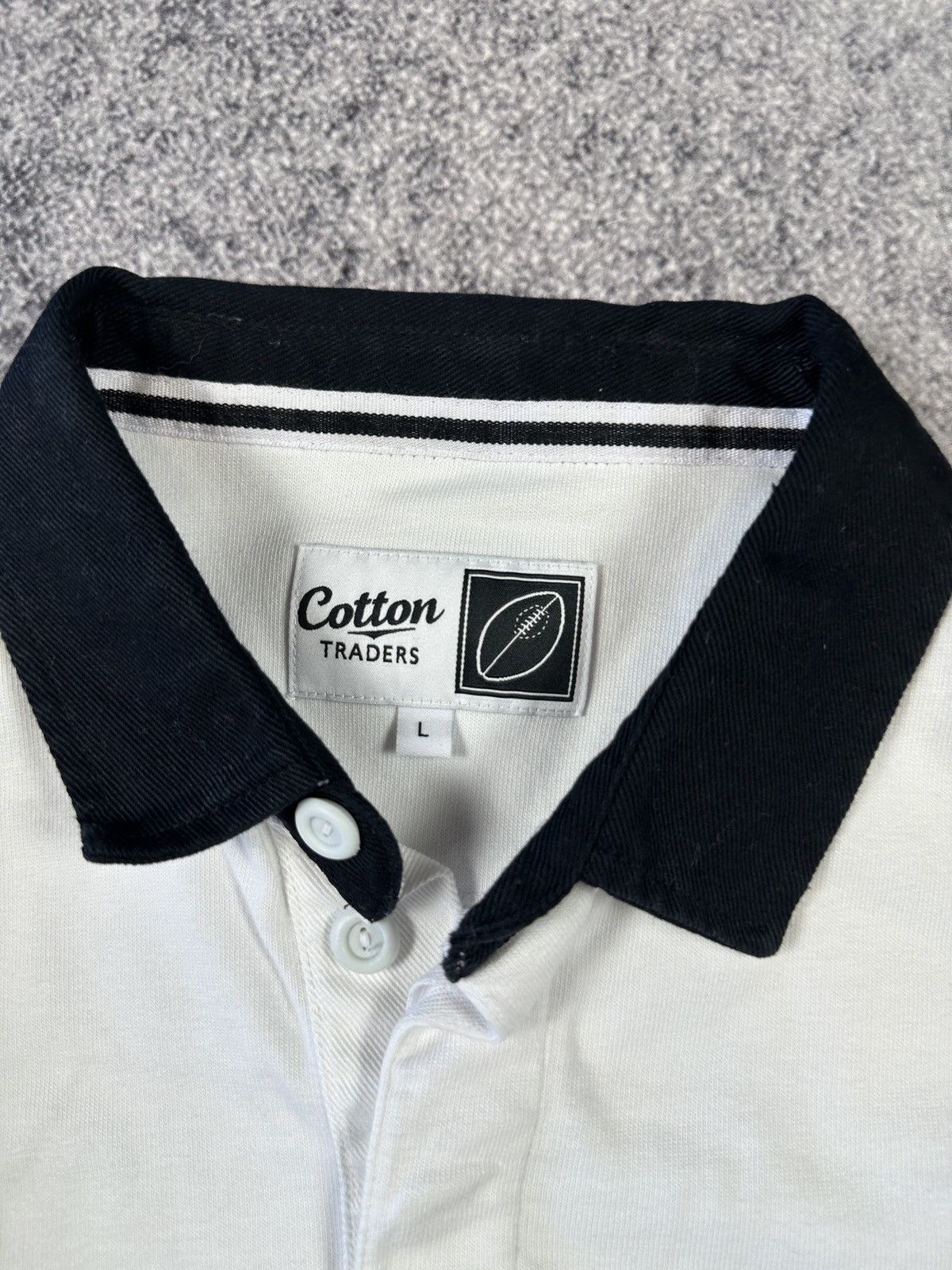 Cotton Traders Vintage Cotton Traders 6 Nations Rugby Polo Streetwear L Size US L / EU 52-54 / 3 - 3 Thumbnail