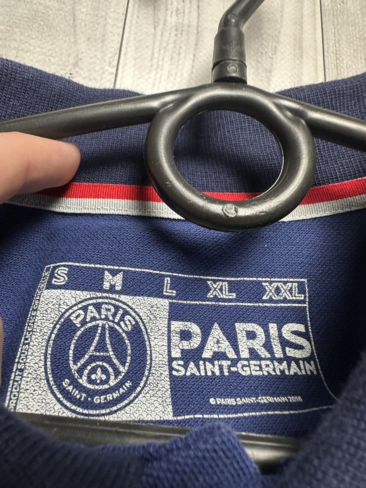 Vintage Paris soccer polo PSG size S logo Size US S / EU 44-46 / 1 - 3 Thumbnail