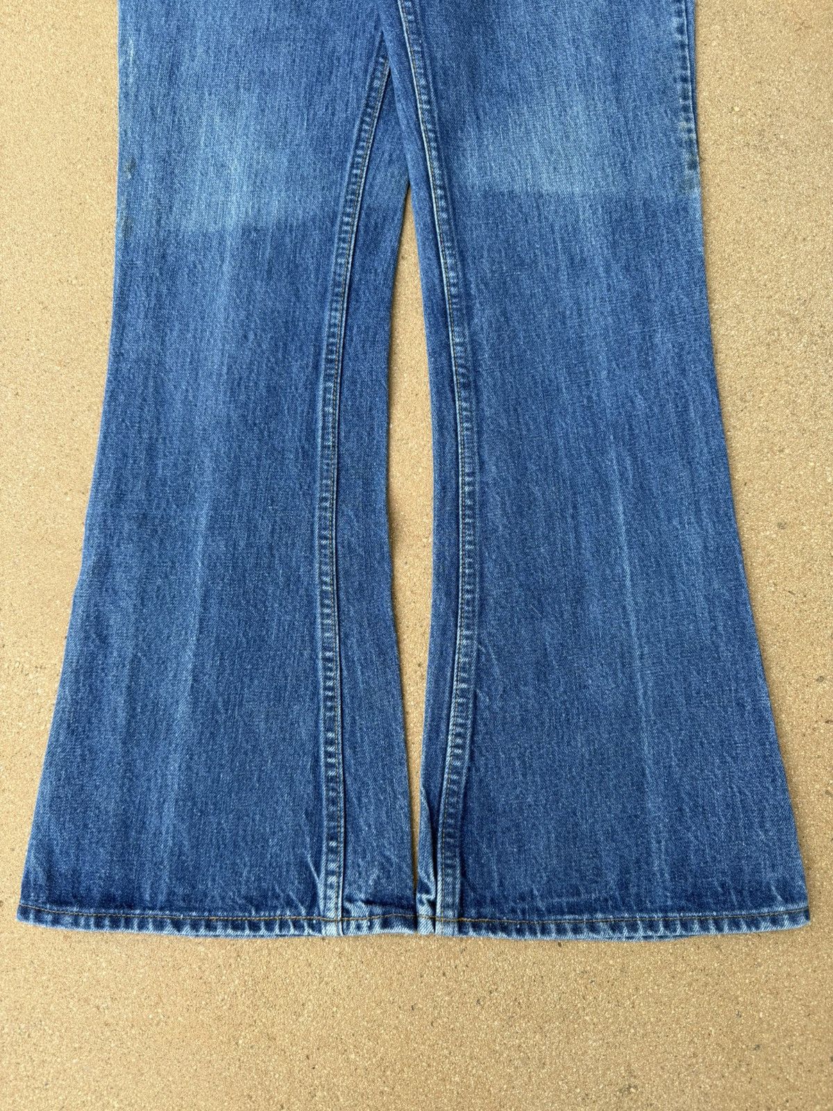 Levi's Vtg 70’s Levi’s 646 Orange Tab Bellbottom Flare Jeans 30x31 Size US 30 / EU 46 - 3 Thumbnail