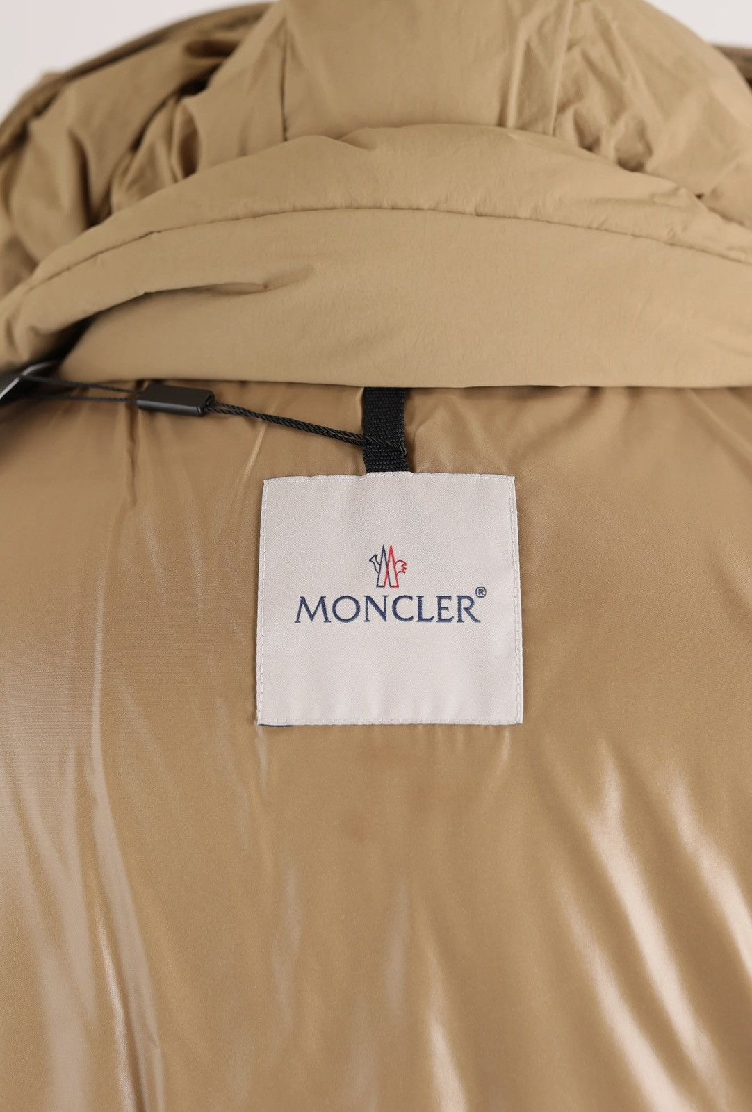 Moncler Badymore Quilted Down Parka - Beige Size L / US 10 / IT 46 - 8 Thumbnail