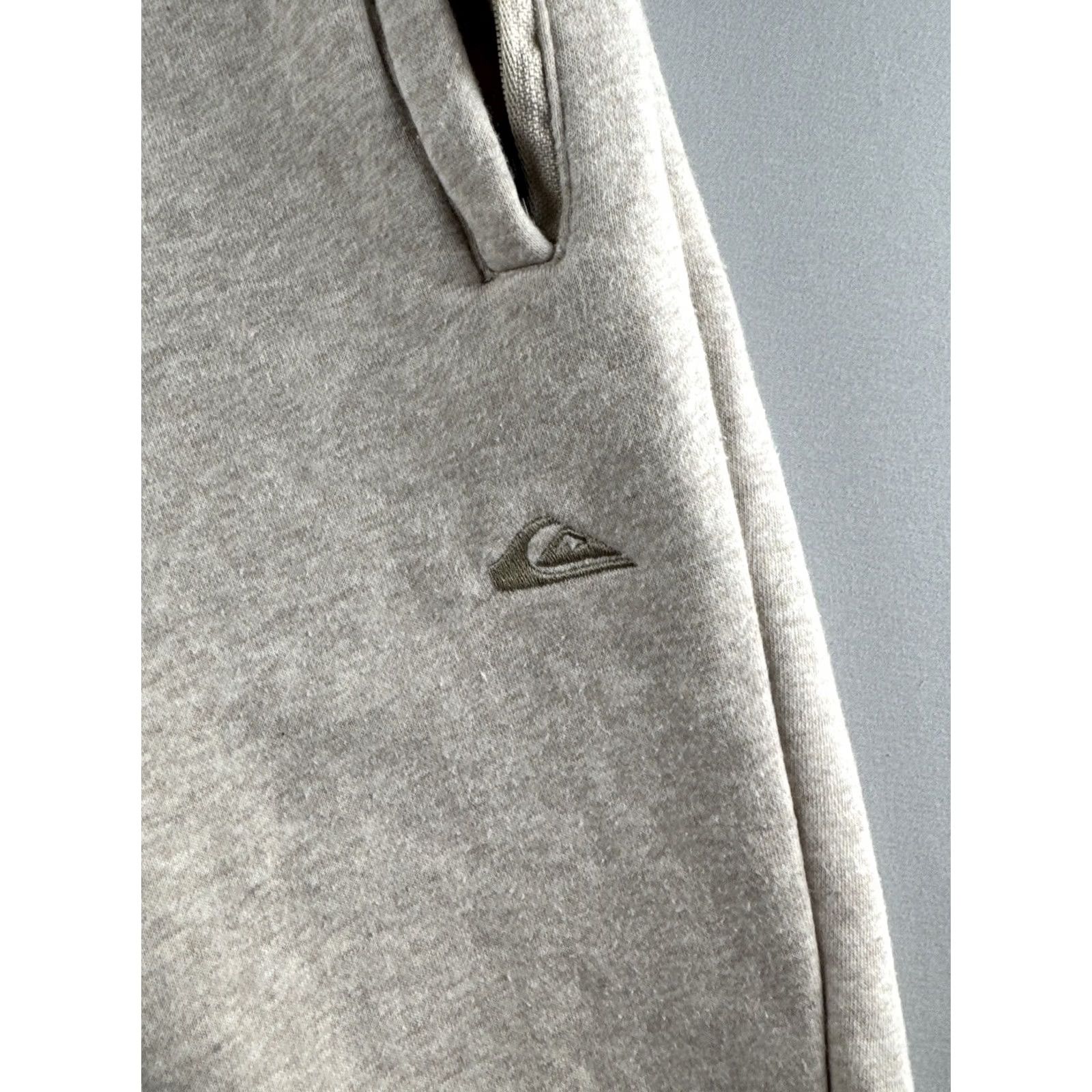 Quiksilver Quiksilver Fleece Jogger Sweatpants Tan Beige Tapered Mens Size S Size US 29 - 7 Thumbnail