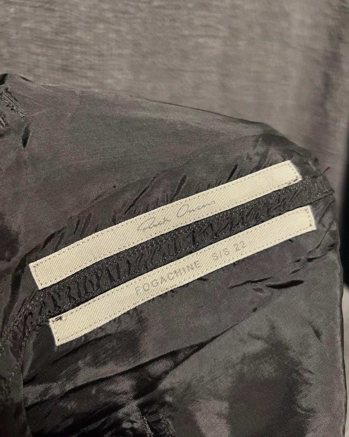 Rick Owens Rick Owens Main Line Cupro Destroyed Wide-Leg Pants Size US 36 / EU 52 - 6 Thumbnail